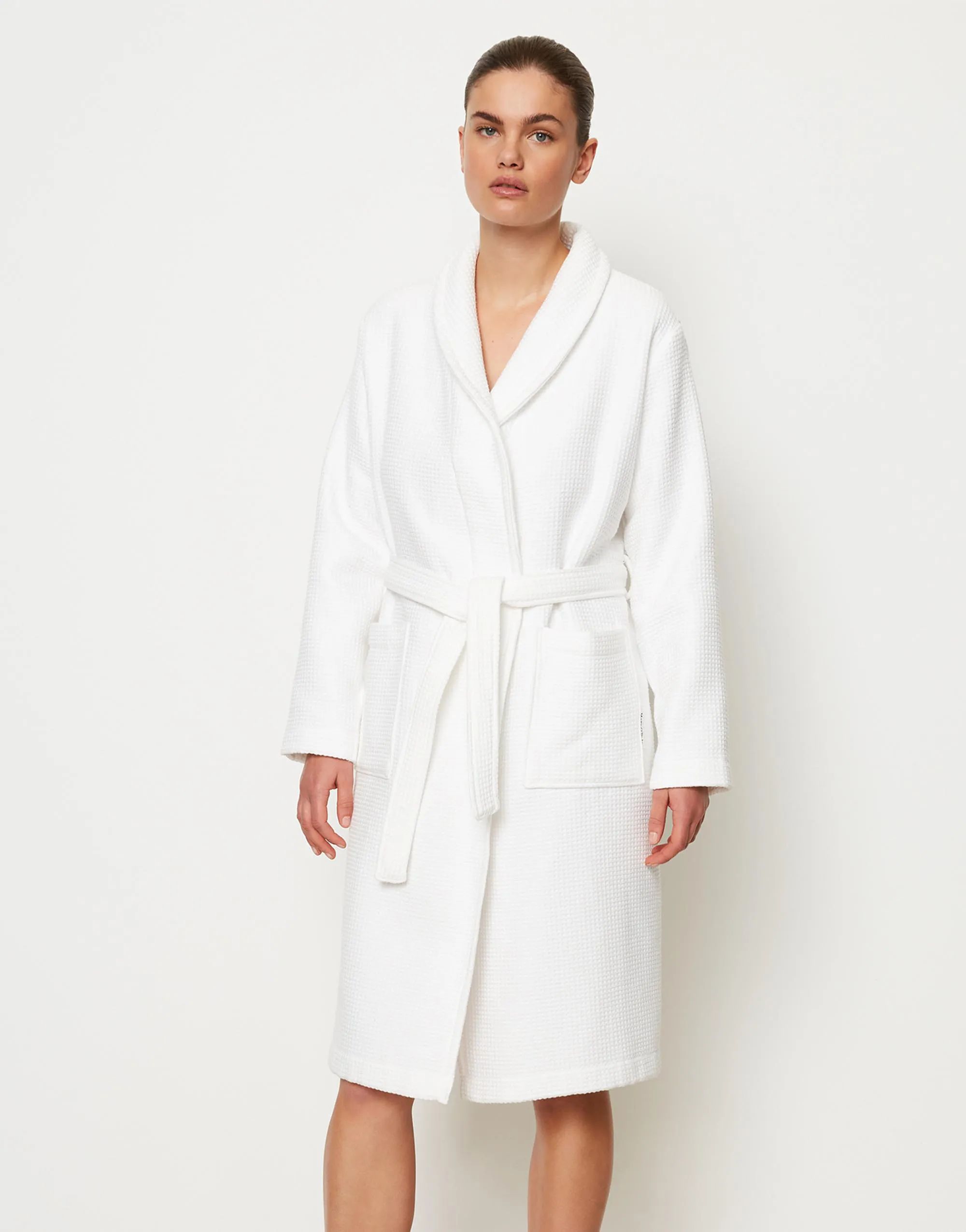 Essenza Morgenkåber Premium Badekåbe i White, Kvinde - XL, 2