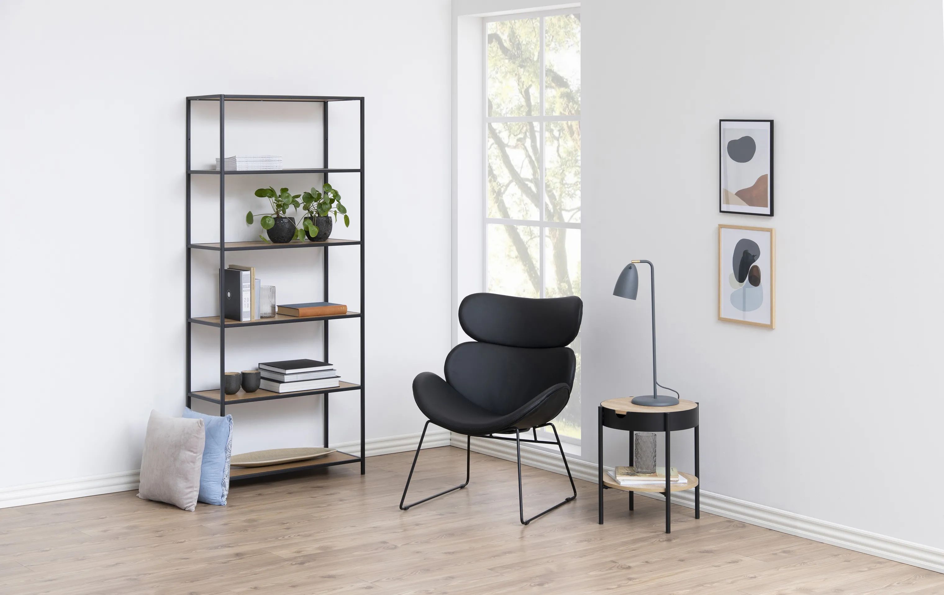 CASA Living Lænestole Cazar Loungestol i Sort, 2