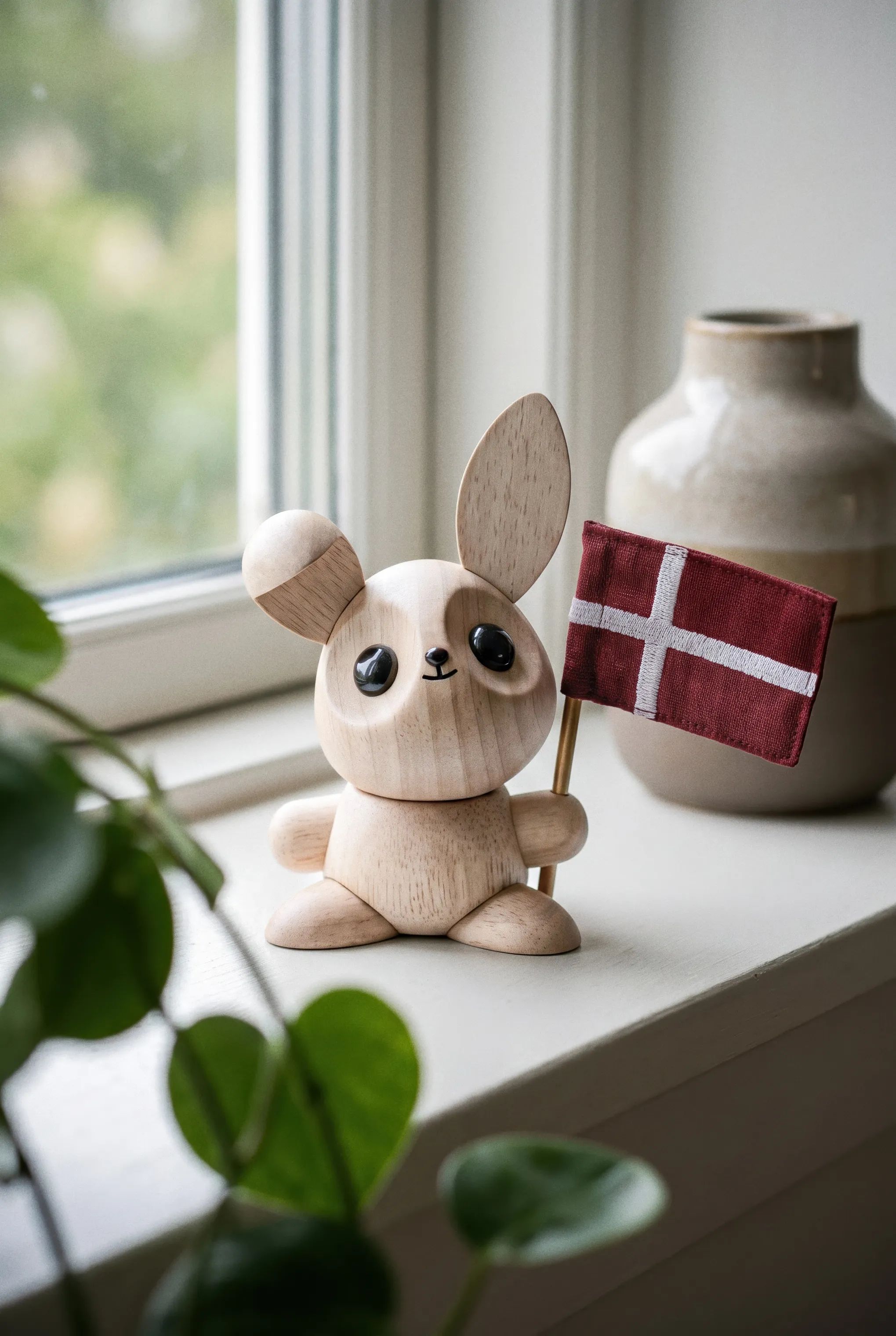 FableWood Dyrefigurer Kanin - Karla i Natur, 2