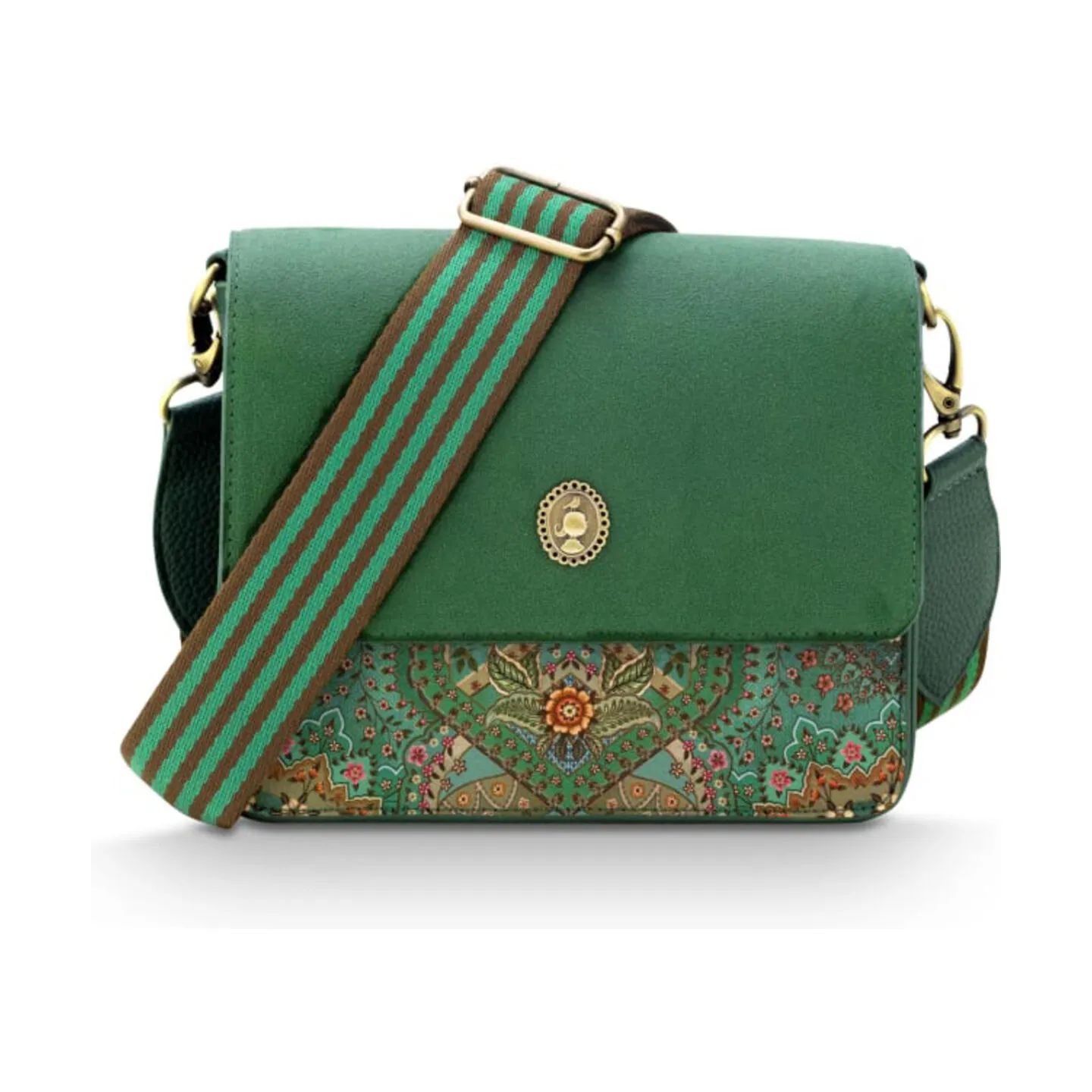 PIP Studio Øvrigt interiør Fenna Cross Body Bag i Grøn 1, H19 x B16 cm, 1