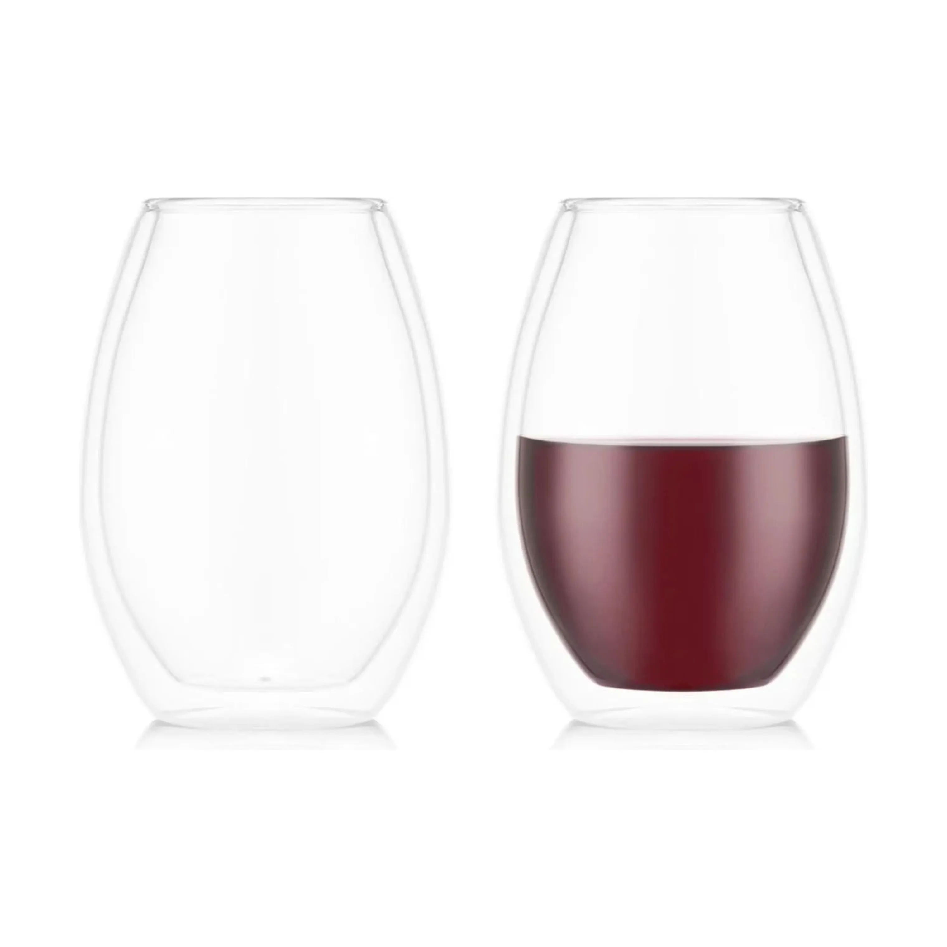 Bodum Rødvinsglas Skål Skål Shiraz Vinglas - 2 stk. i Klar, 1