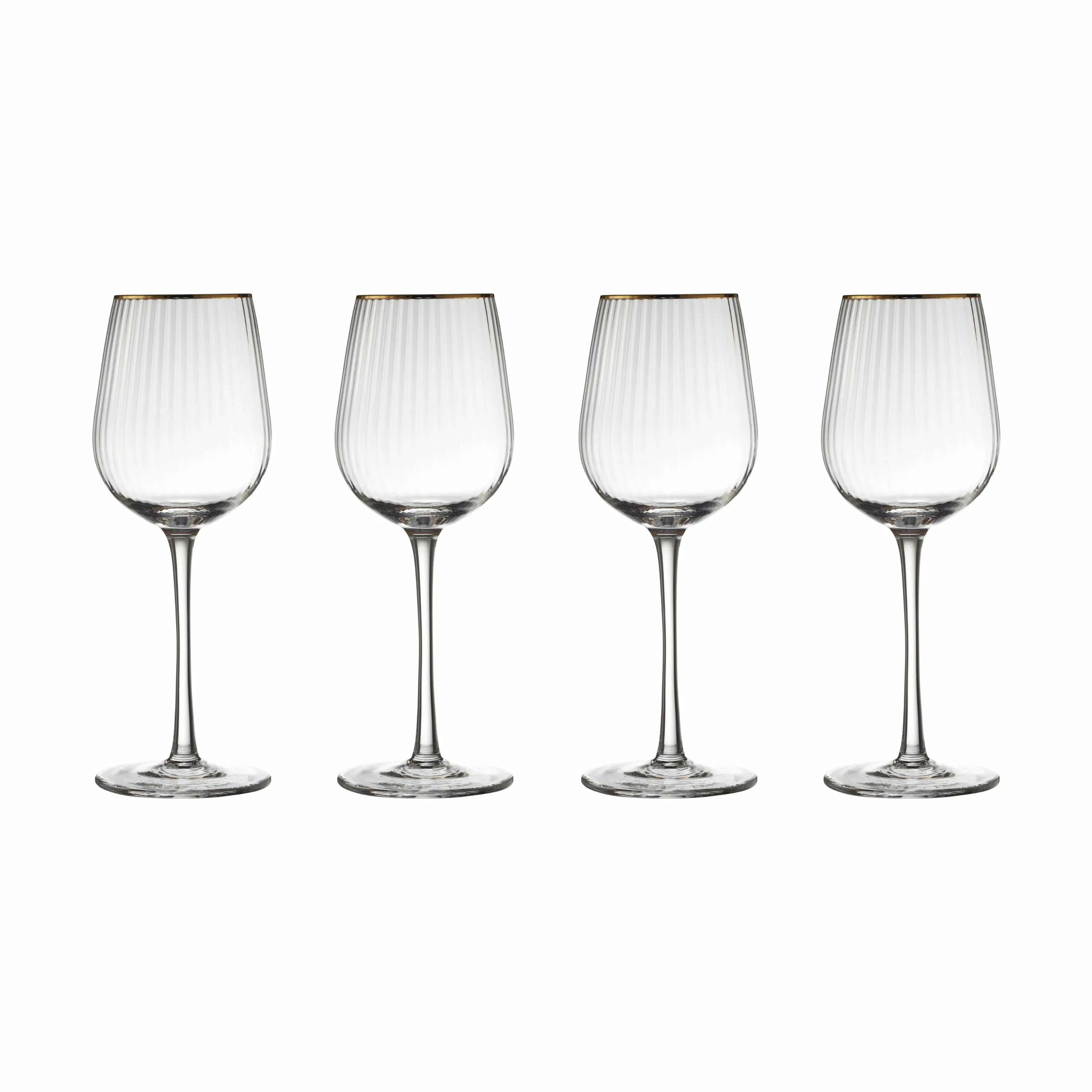 Lyngby Glas Hvidvinsglas Palermo Hvidvinsglas - 4 stk. i klar, 1