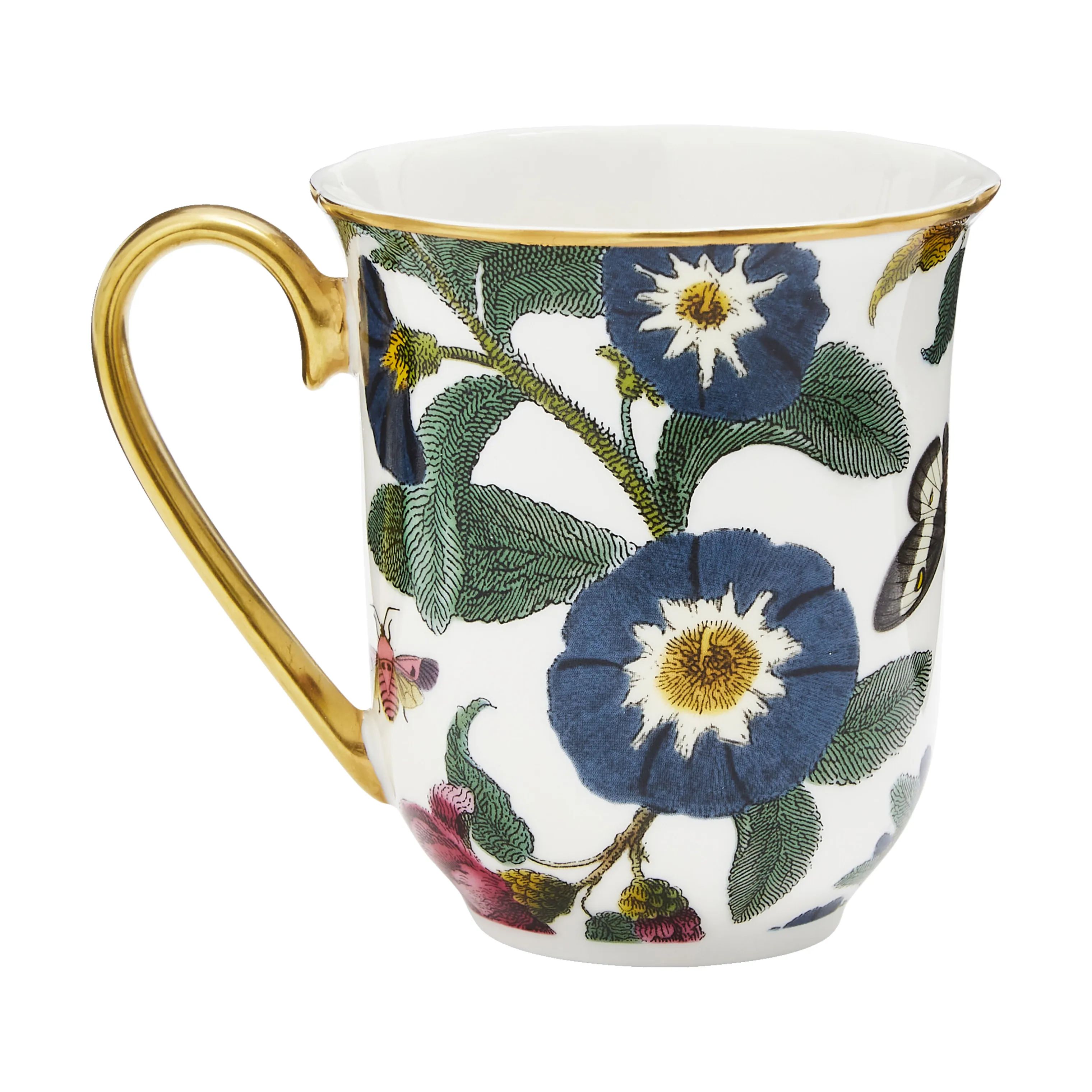 Spode Krus og kopper med hank Creatures Of Curiosity Krus i Hvid/Lyserød/guld, 3