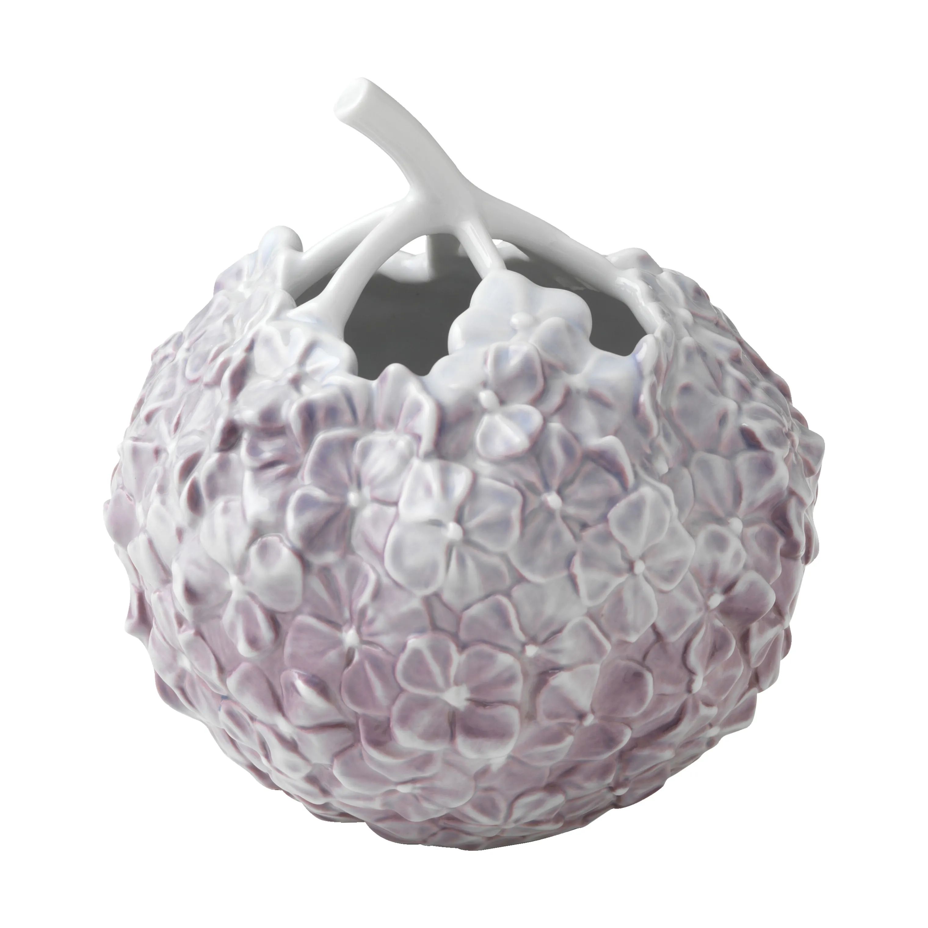 Royal Copenhagen Vaser Art of Giving Flowers Hortensia Vase i Lilla, 10 cm, 1
