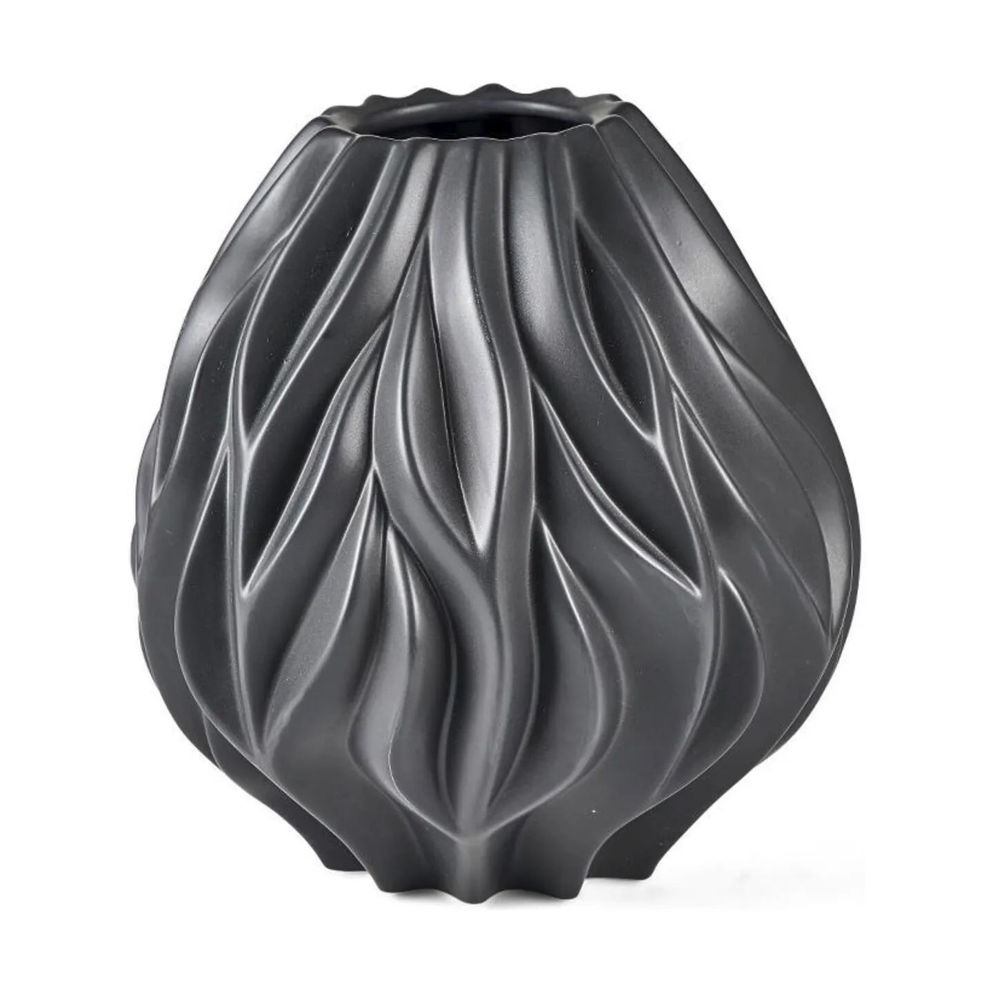 Morsø Vaser Flame Vase i Sort, 23 cm, 1