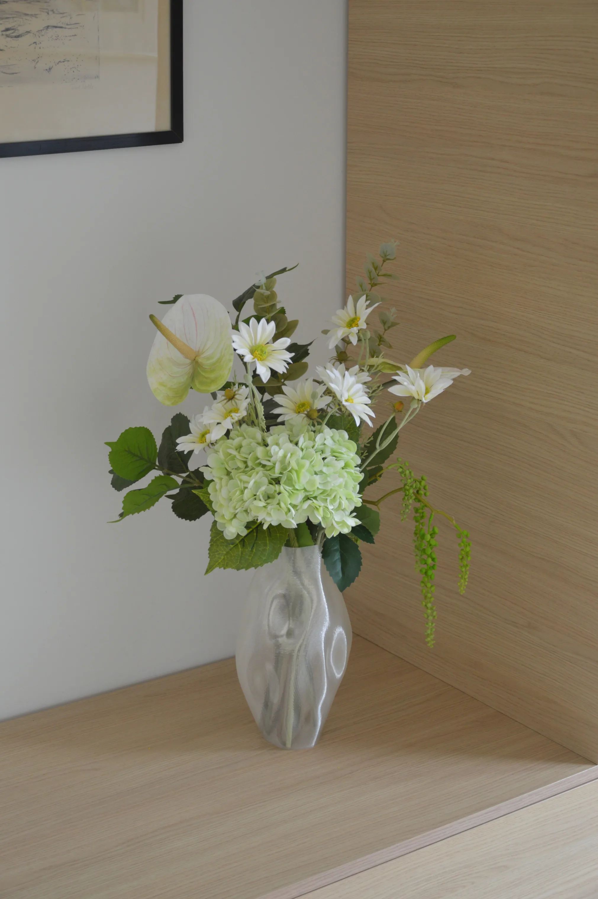 Fleuristc Kunstige blomster Fresh Mint Buket i 8 stilke, 2