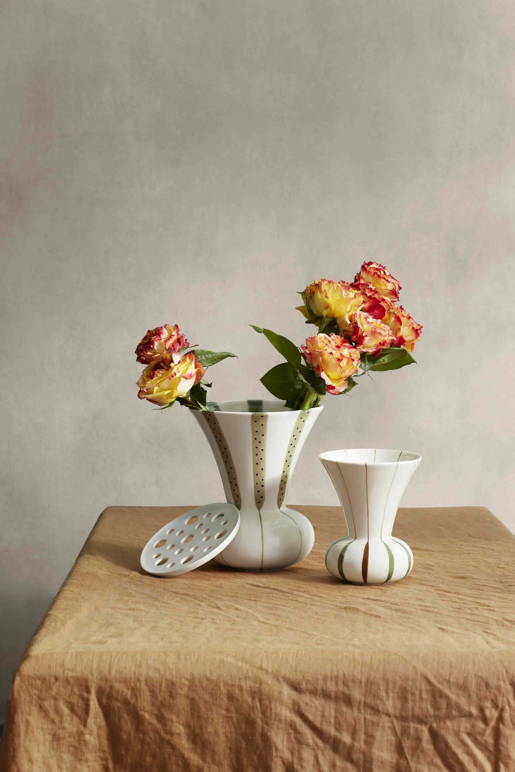 Kähler Vaser Signature Vase i multifarvet, 15 cm, 3
