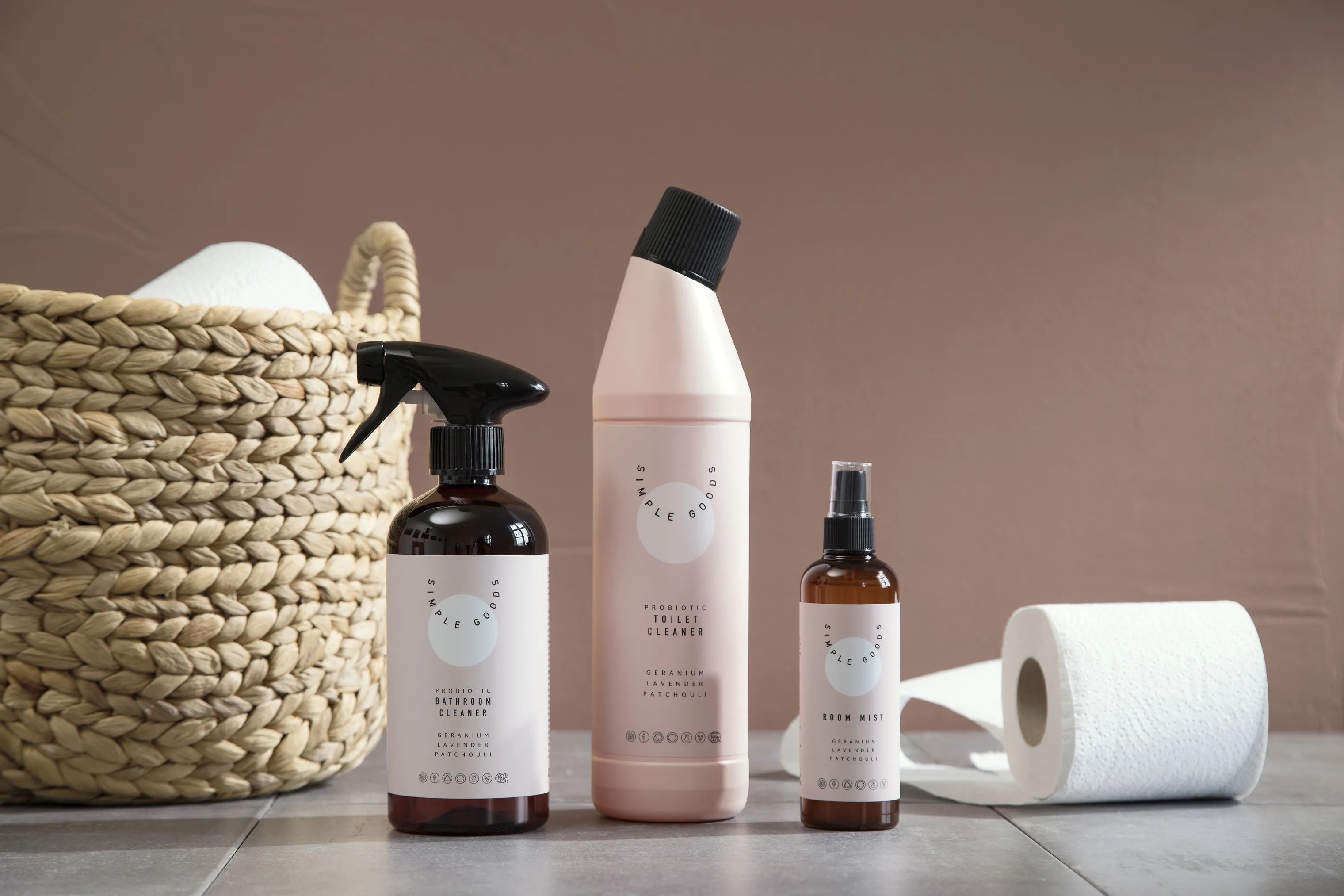 Simple Goods Rengøringsmidler Room Mist Spray i Grøn, 2