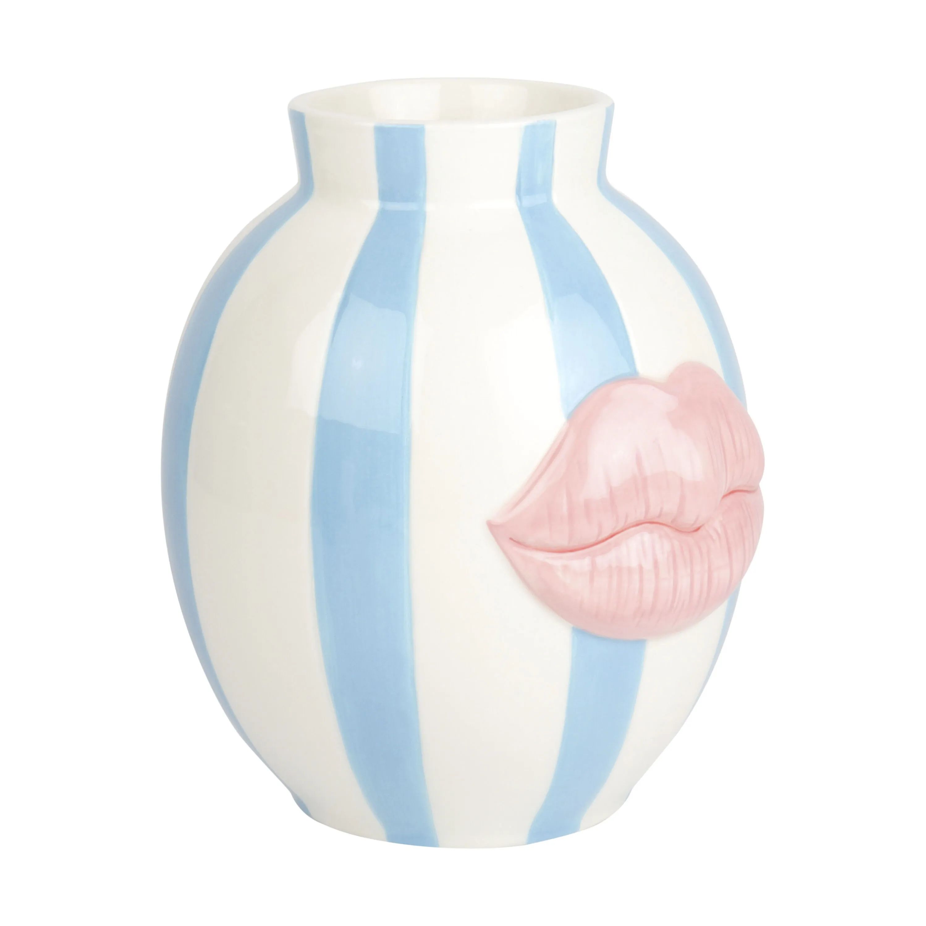 CASA Living Vaser Vase i Blå/hvid, 2