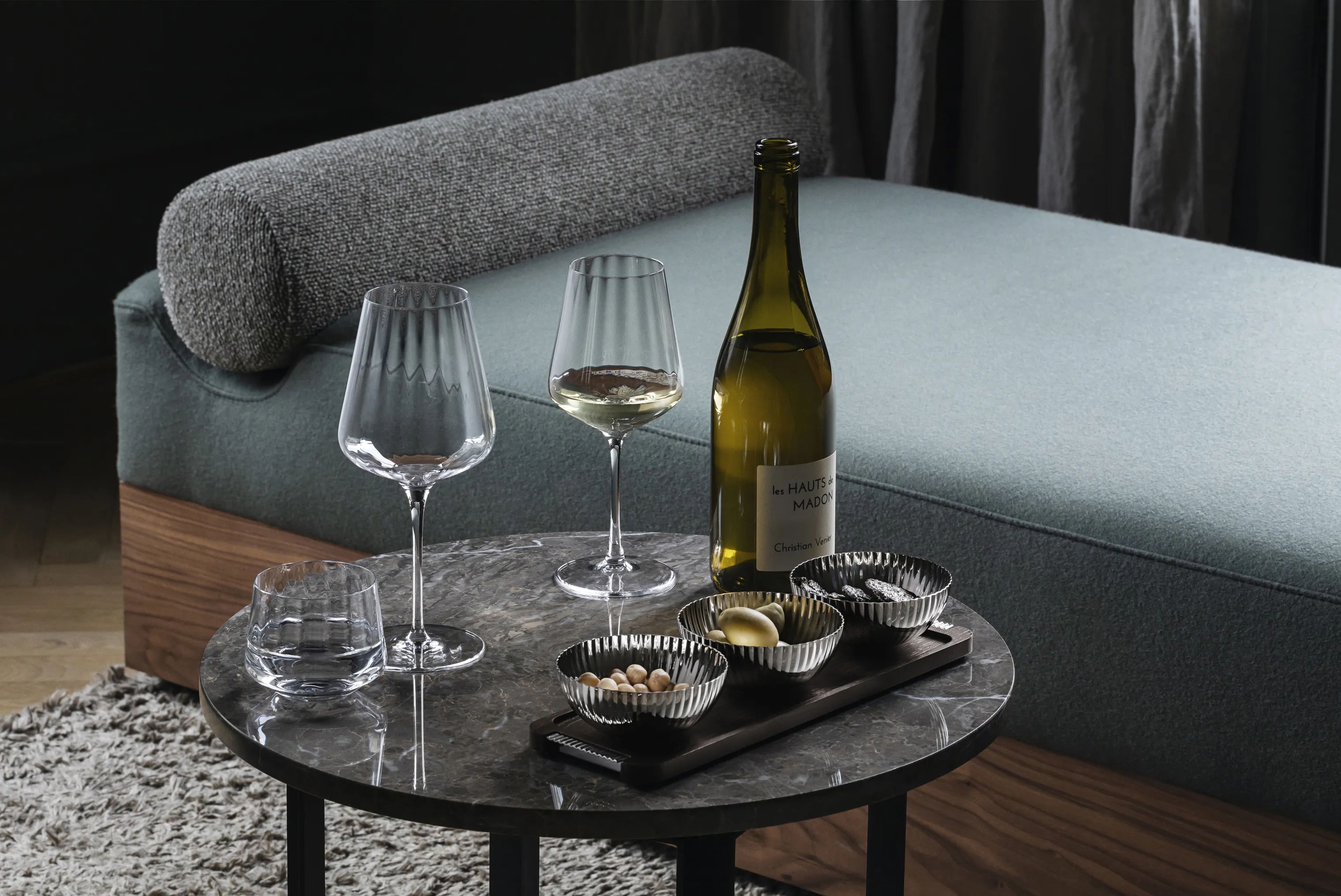 Georg Jensen Vandglas Bernadotte Glas - 6 stk. i 25 cl, 2