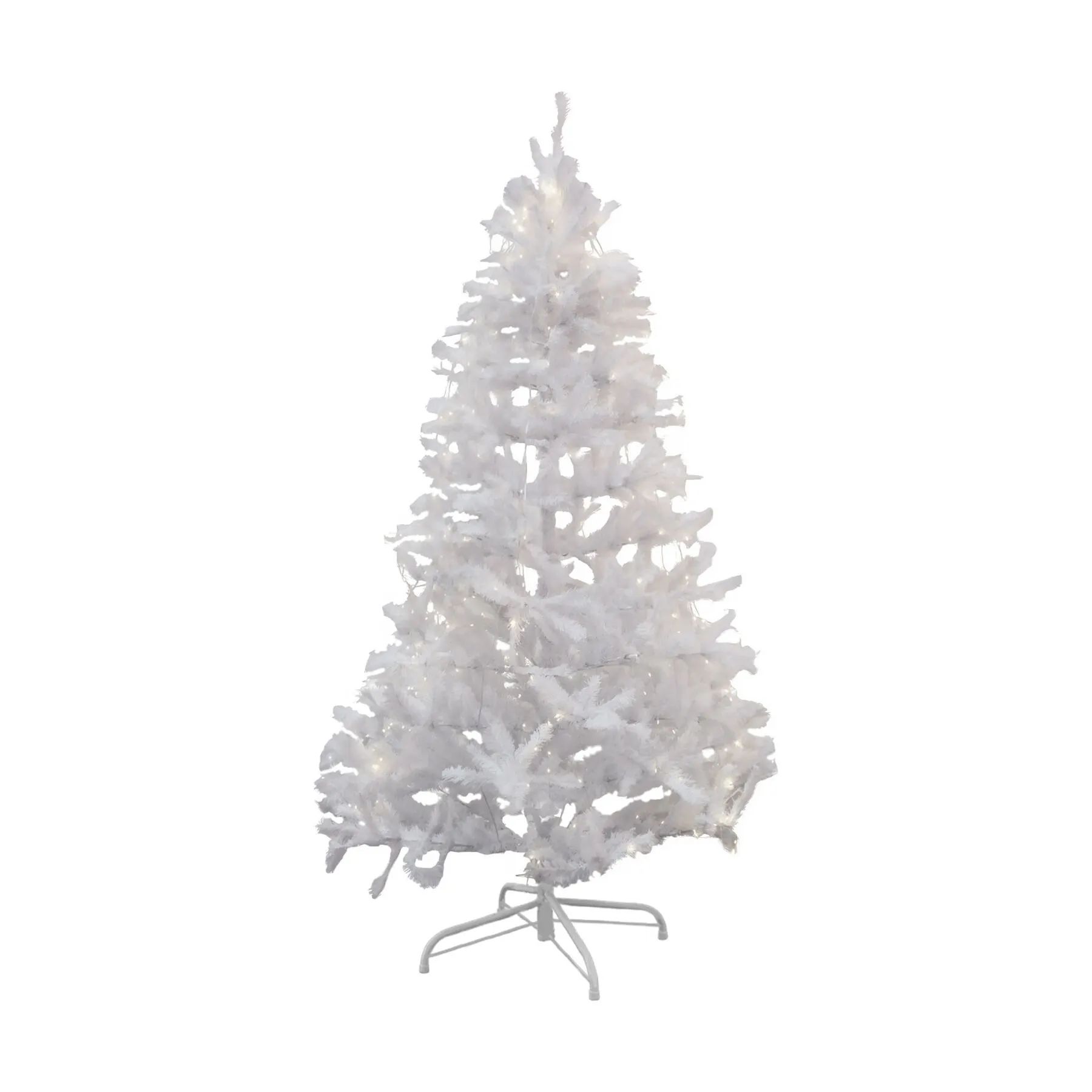 Sirius Juletræer Snowy Kunstigt Juletræ m. LED i 210 cm, 1