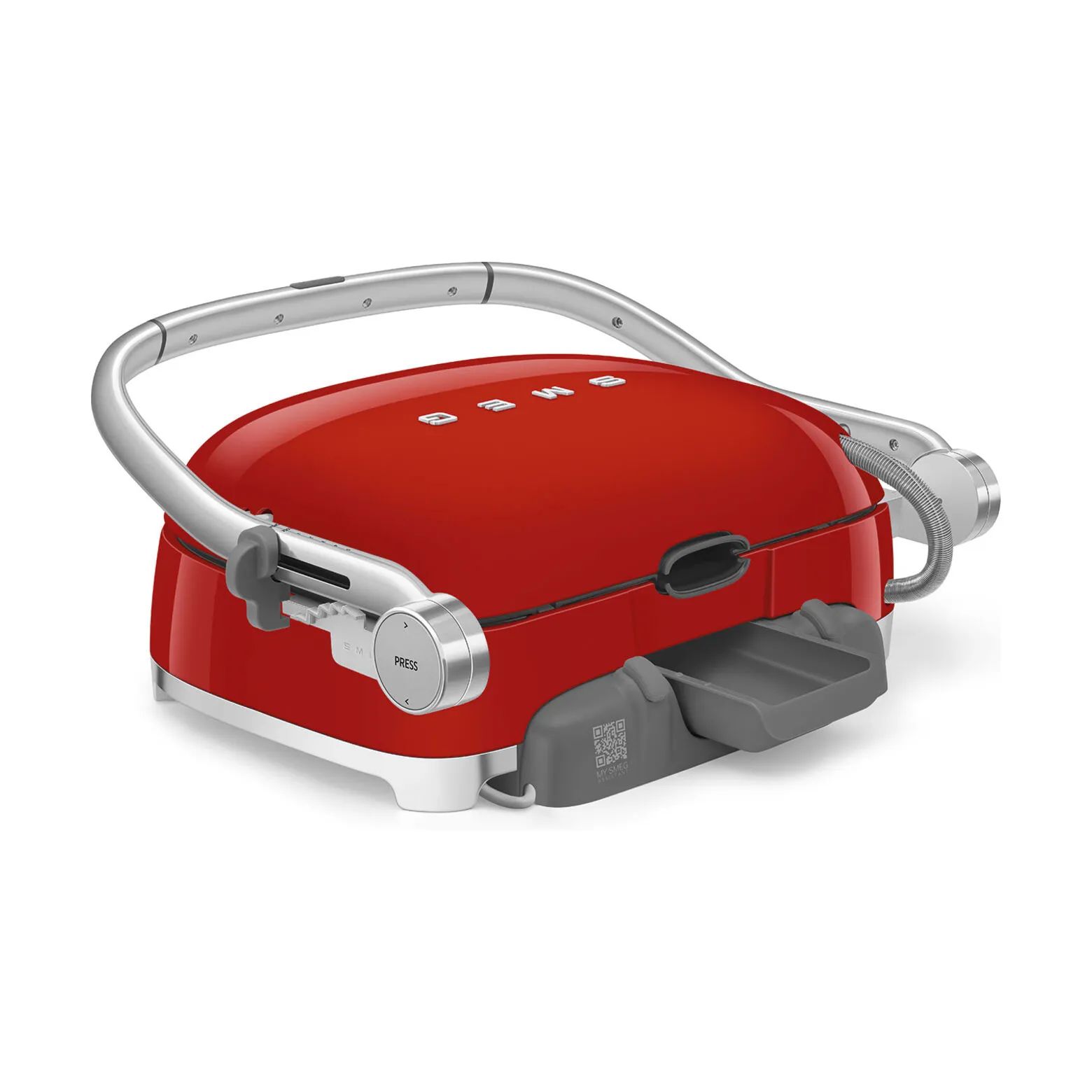 Smeg Toastere 50's style Multigrill i Rød, 4