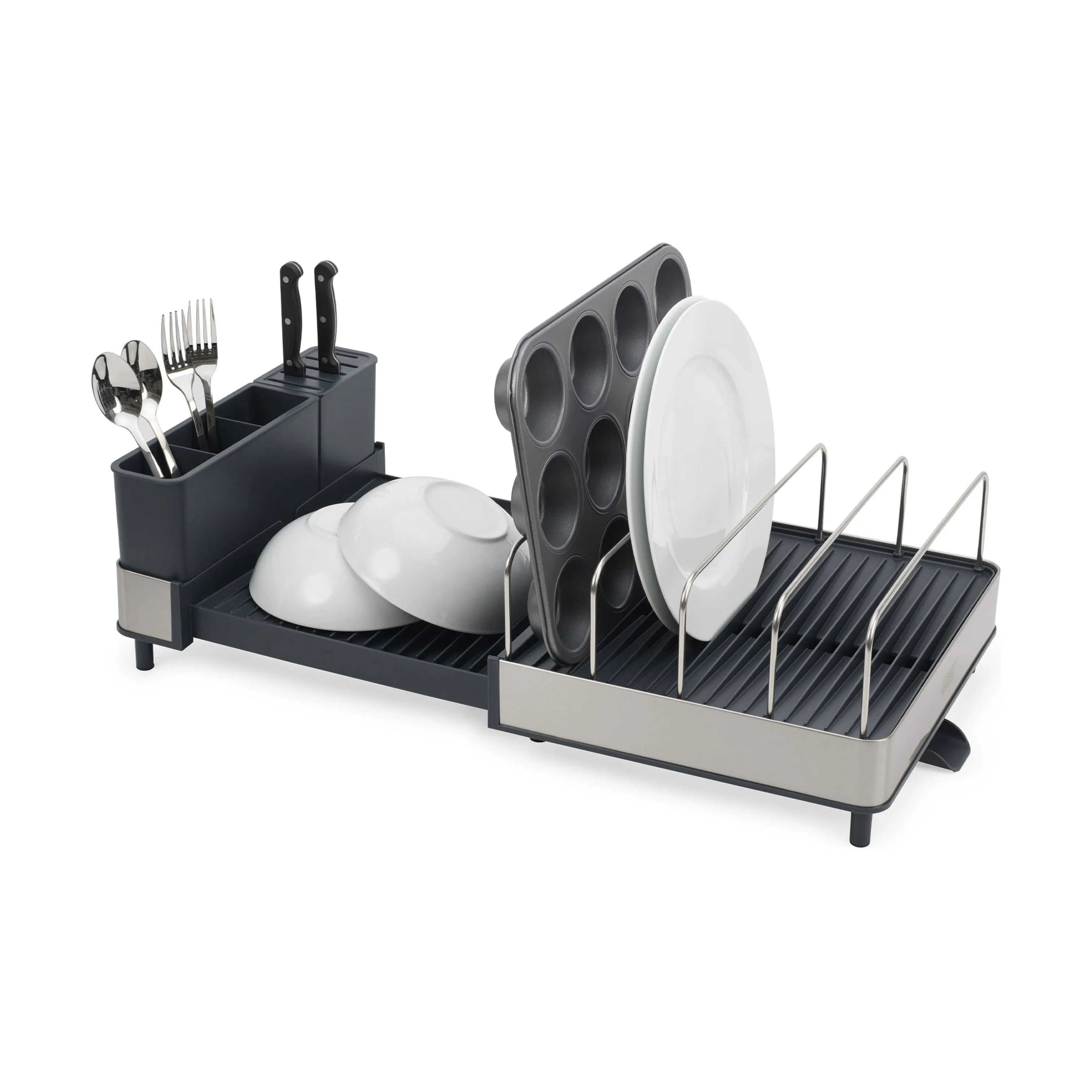 Joseph Joseph Opvaskestativer Extend Max Opvaskestativ i Stainless Steel, 9