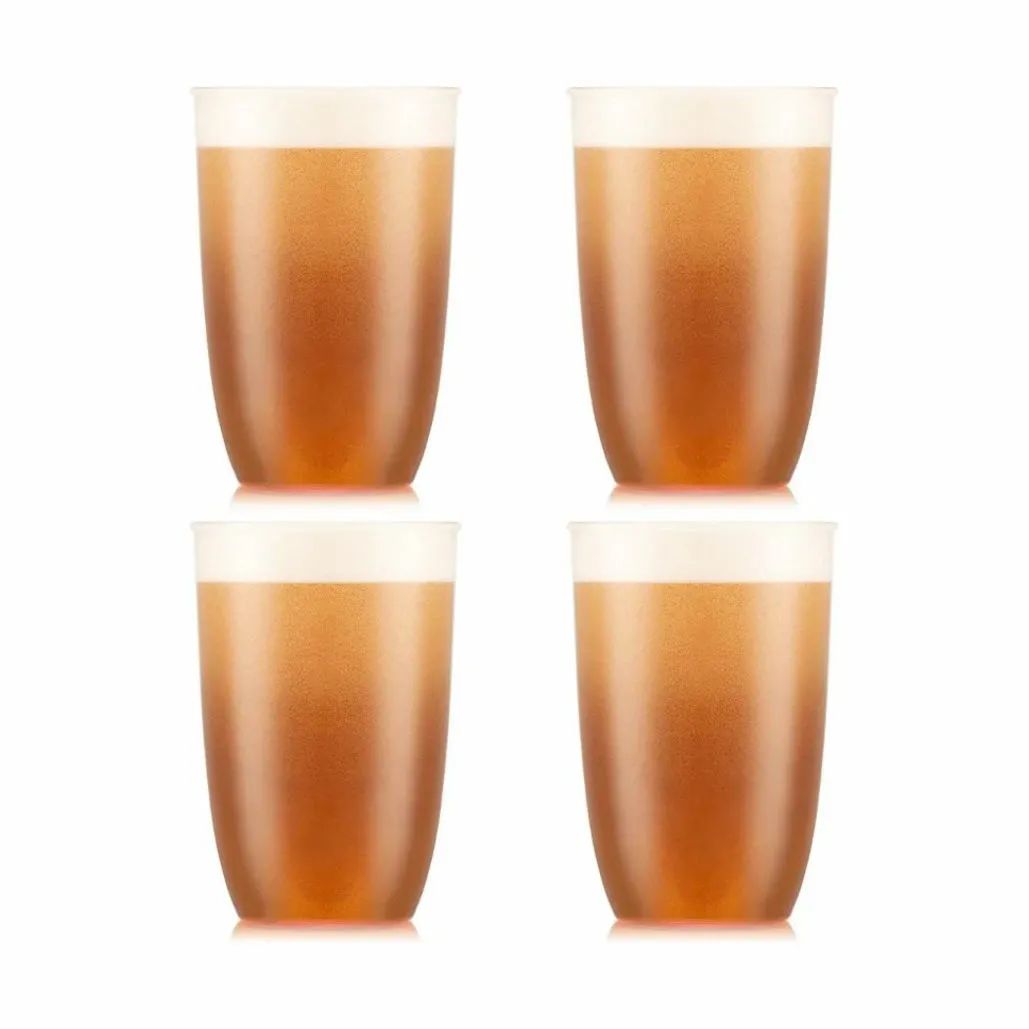 Bodum Ølglas Kvadrant Ølglas - 4 stk. i Strawberry, 1