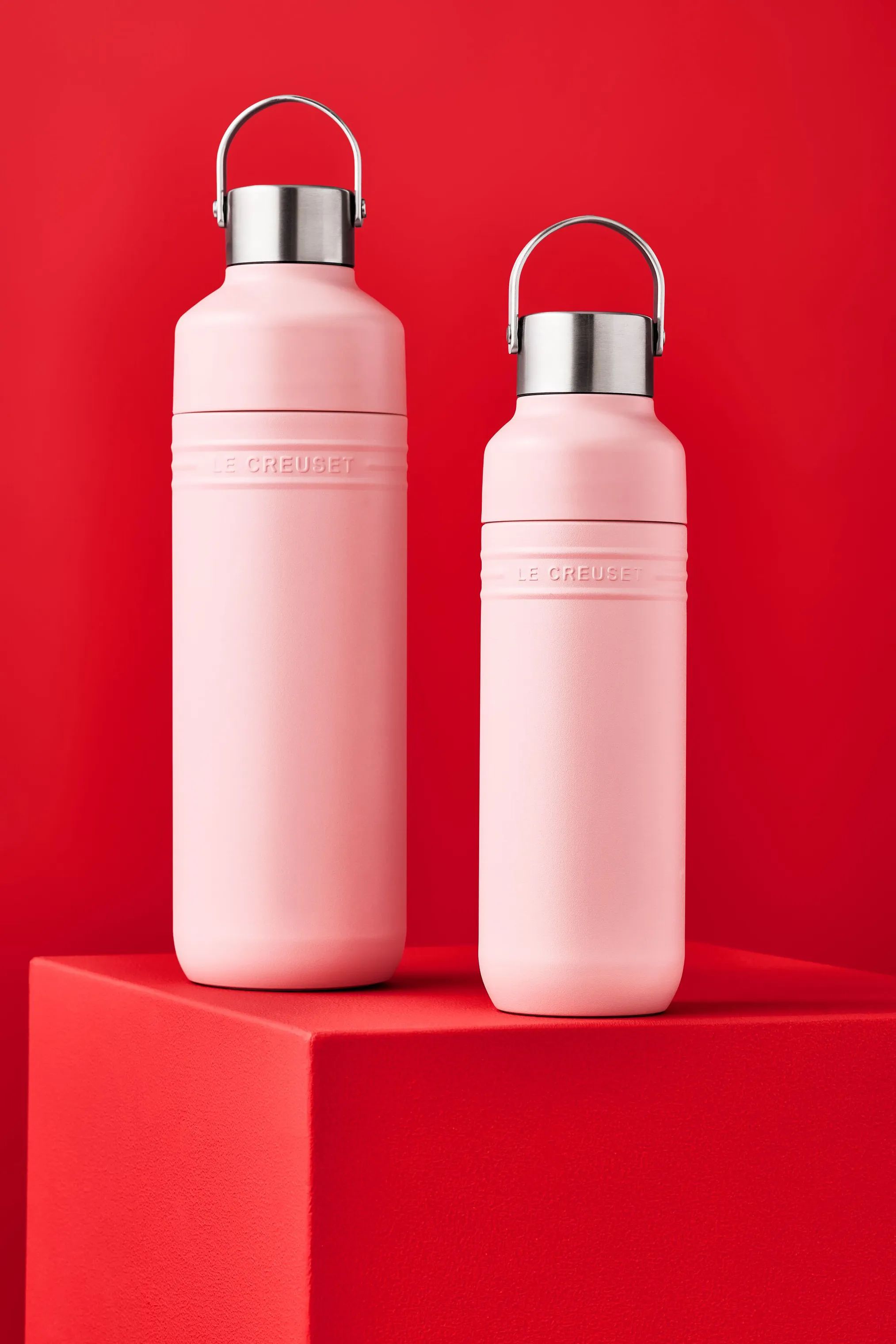 Le Creuset Termoflasker On the Go Termoflaske i Shell Pink, 500 ml, 2