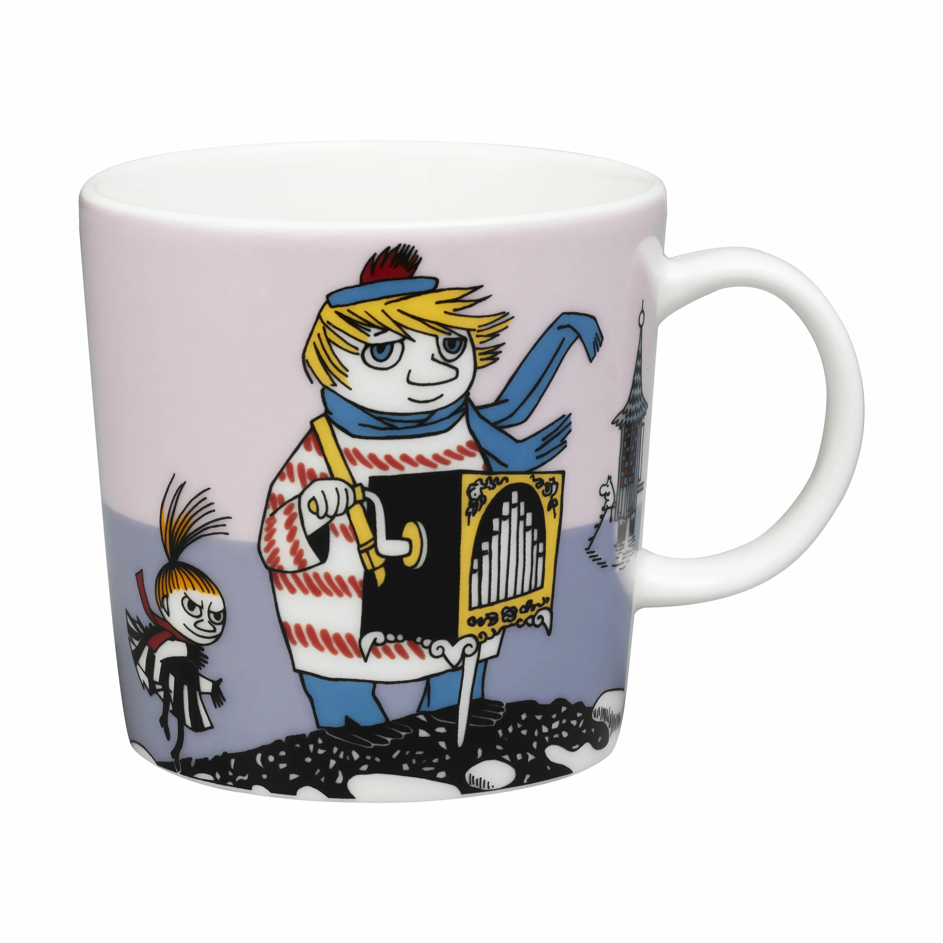 Moomin Arabia Krus og kopper med hank Ferieklar Krus - Tooticky i Tooticky, 30 cl, 1