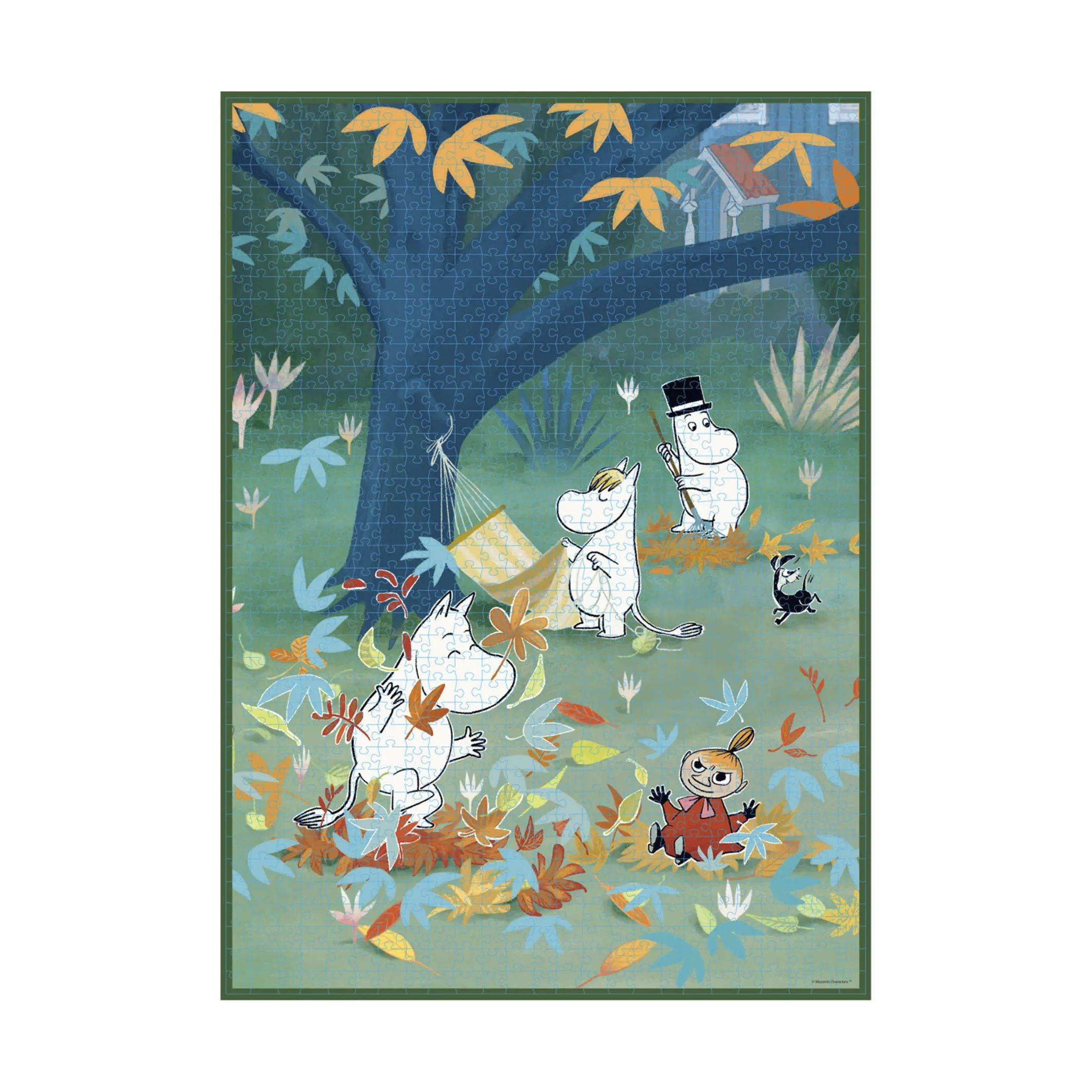 Barbo Toys Puslespil Moomin Puslespil - Leg i skoven i Multifarvet, 1