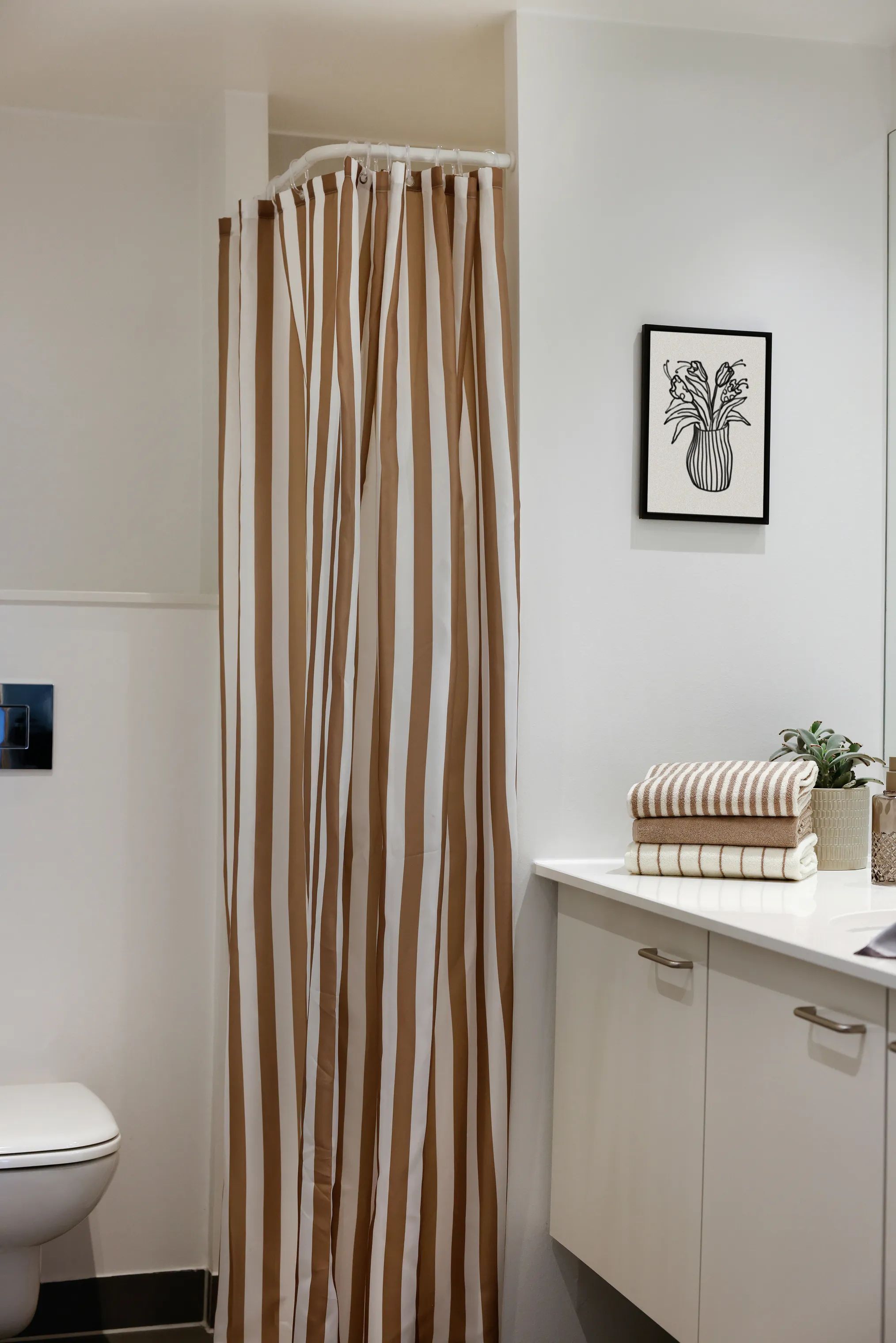 CASA Living Badeforhæng Badeforhæng i Brunstribet, 2