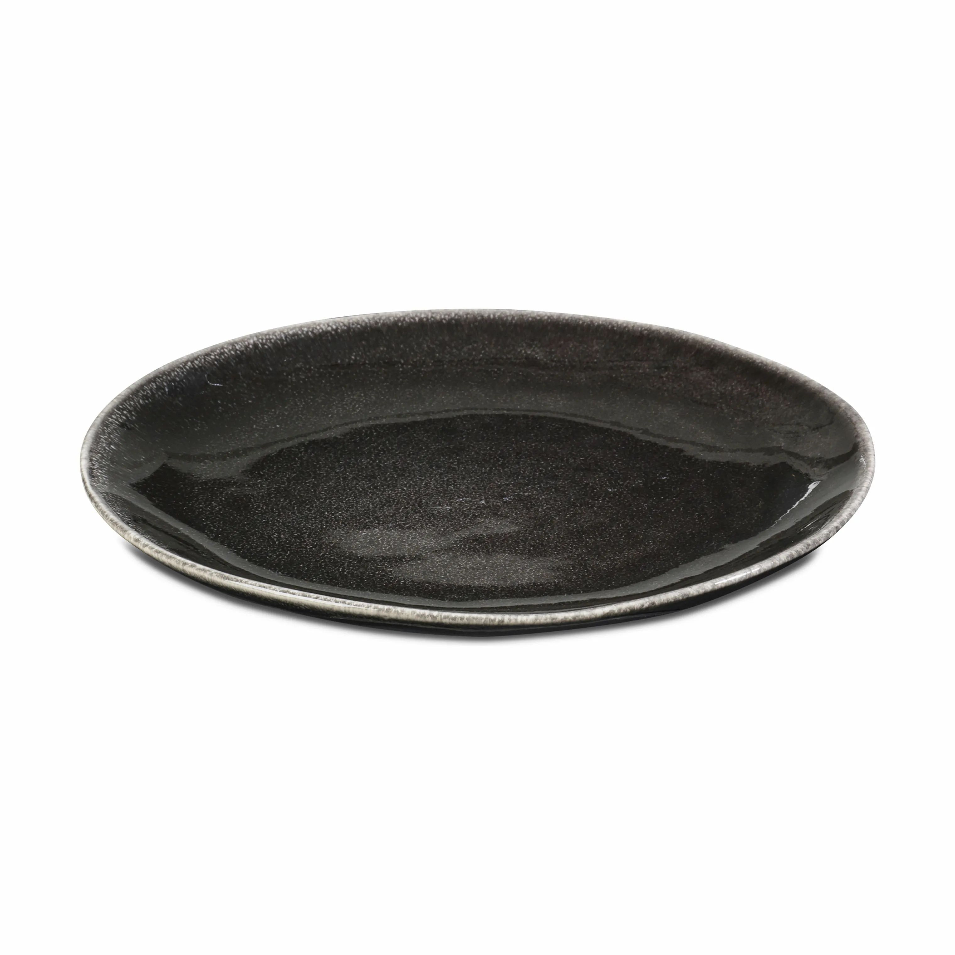 Broste Copenhagen Frokosttallerkener Nordic Coal Tallerken i Charcoal, 1