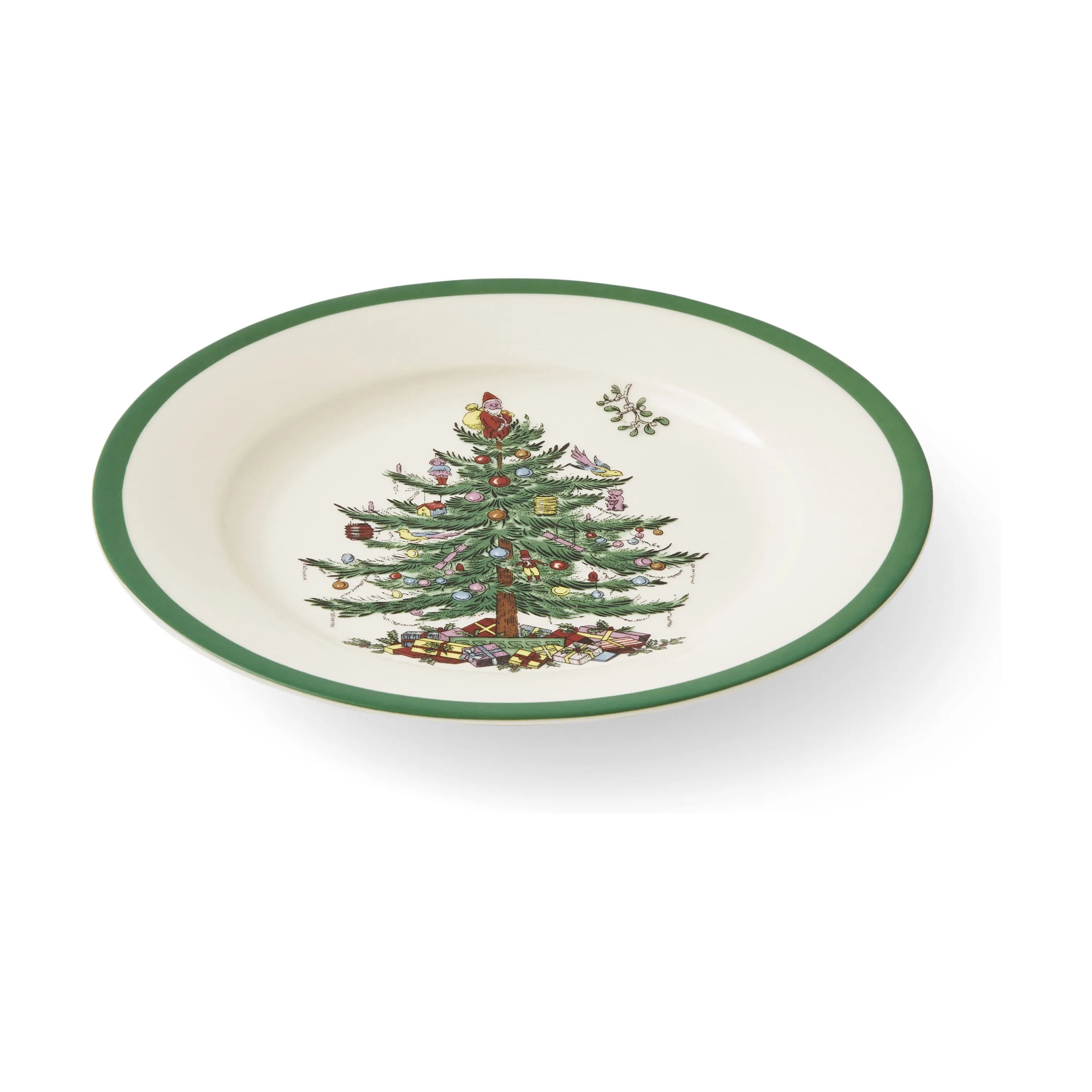 Spode Middagstallerkener Christmas Tree Tallerken i 19,7 cm, 4