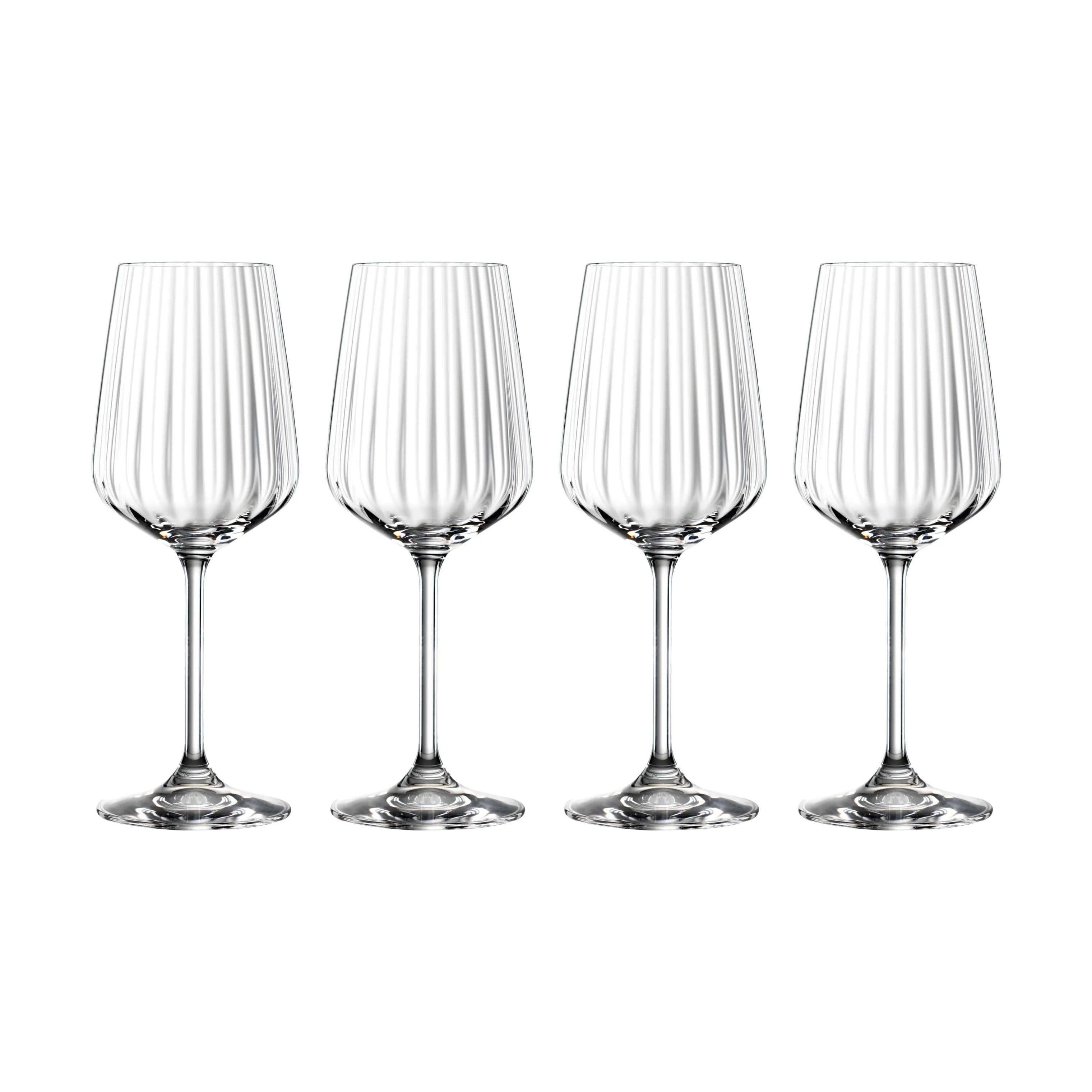 Spiegelau Hvidvinsglas Lifestyle Hvidvinsglas - 4 stk. i Klar, 44 cl, 1