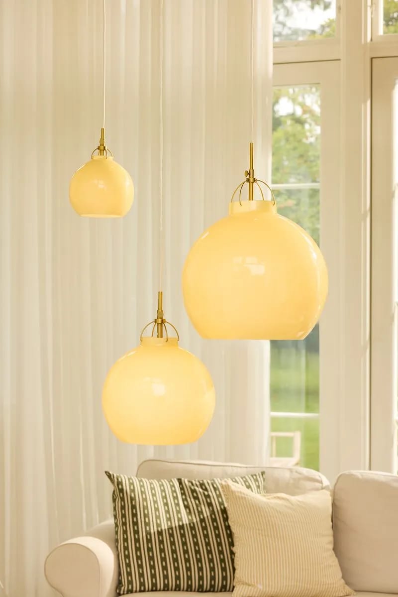 Halo Design Pendler Toscana Pendel i Creme, 27 cm, 2