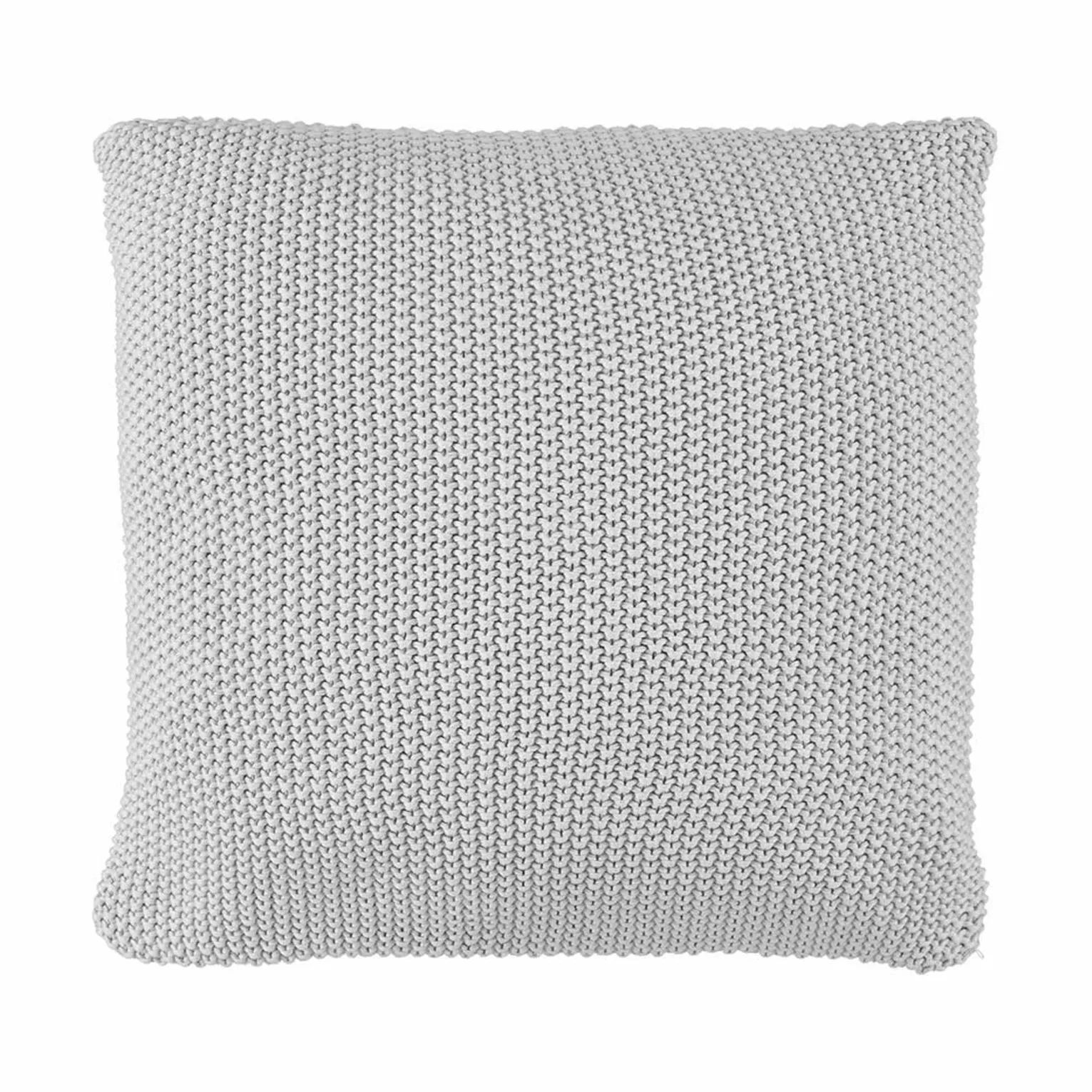 Marc O'Polo Pyntepuder Nordic Knite Pude i Silver, H50 x B50 cm, 1