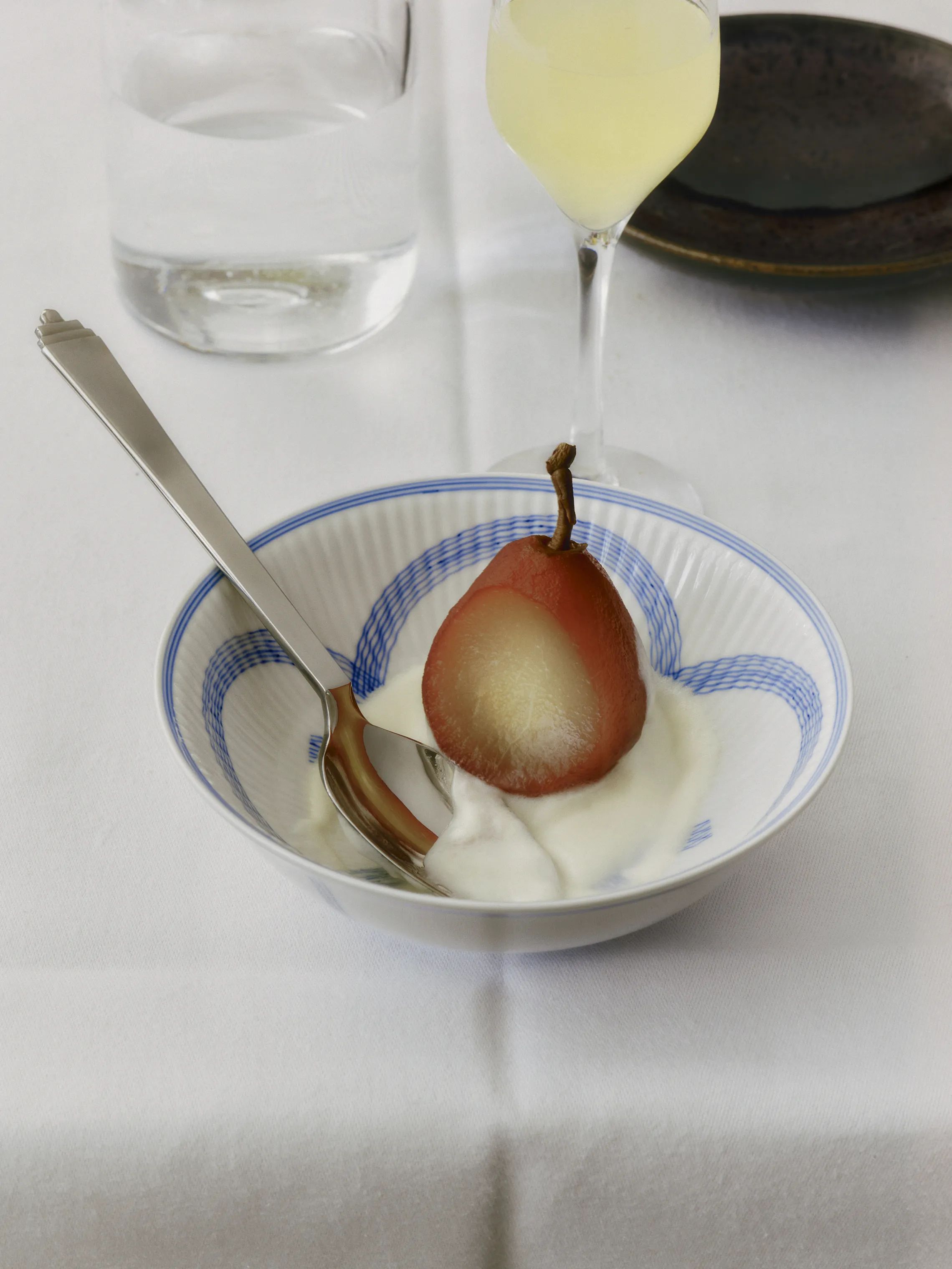Royal Copenhagen Serveringsskåle Motif Skål i Koboltblå/hvid, 2