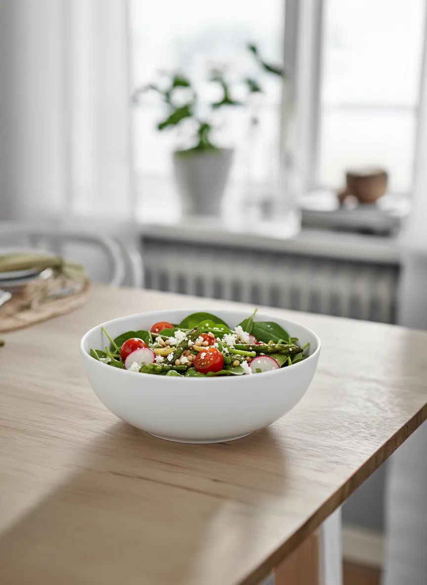 CASA Living Serveringsskåle Serveringsskål i Hvid, 25 cm, 2