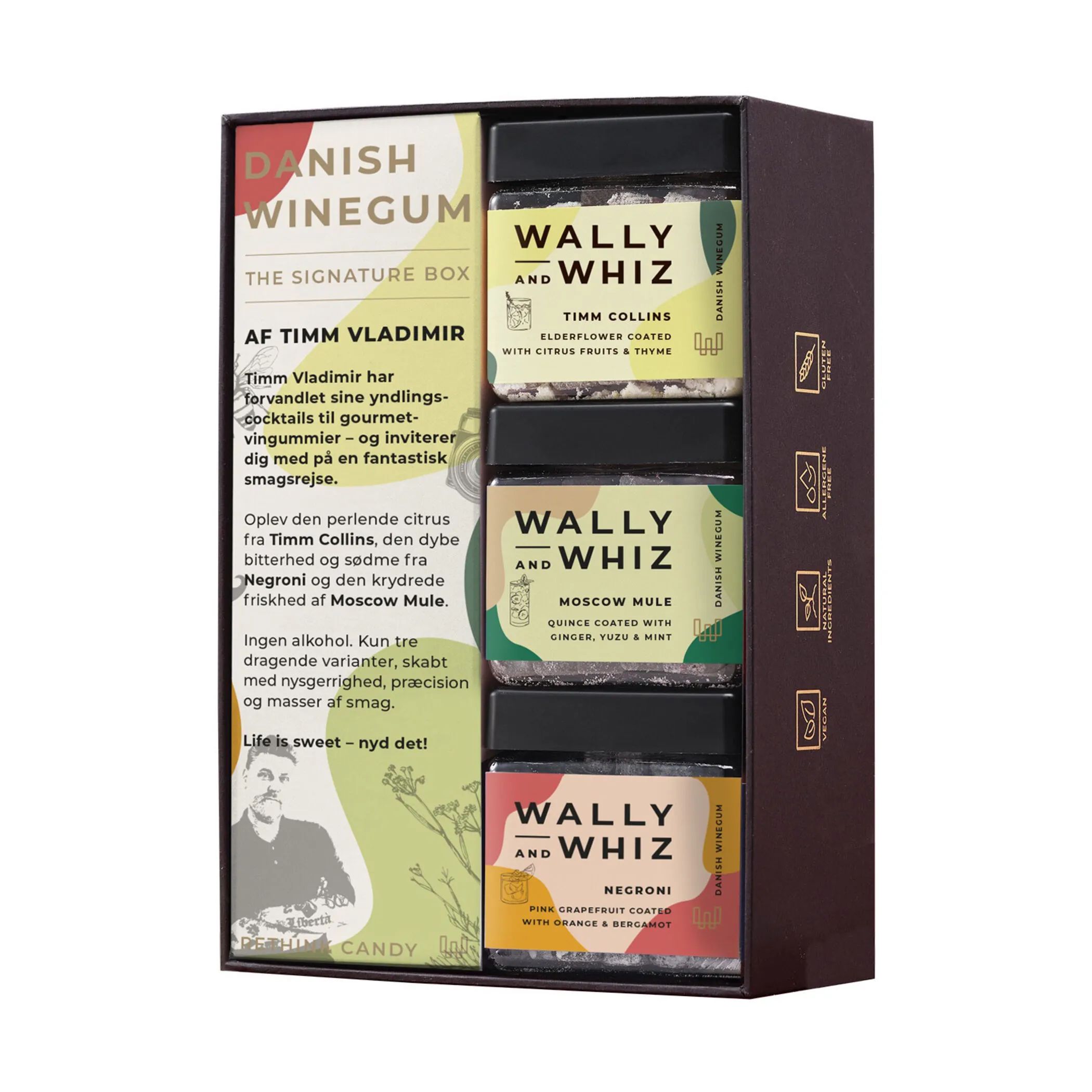 Wally and Whiz Søde sager Timm Vladimir Signature Box i Brun, 1