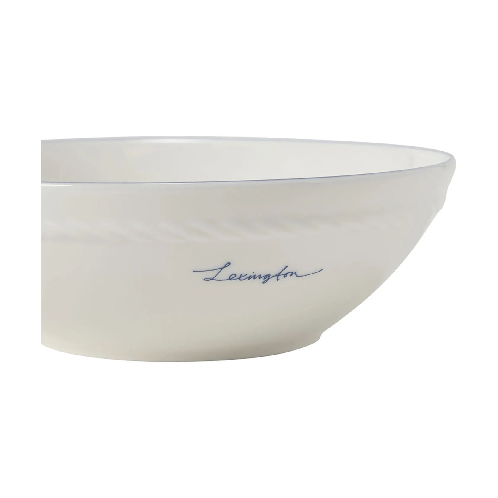 Lexington Skåle Skål - 4 stk. i White/Dark Blue, 4