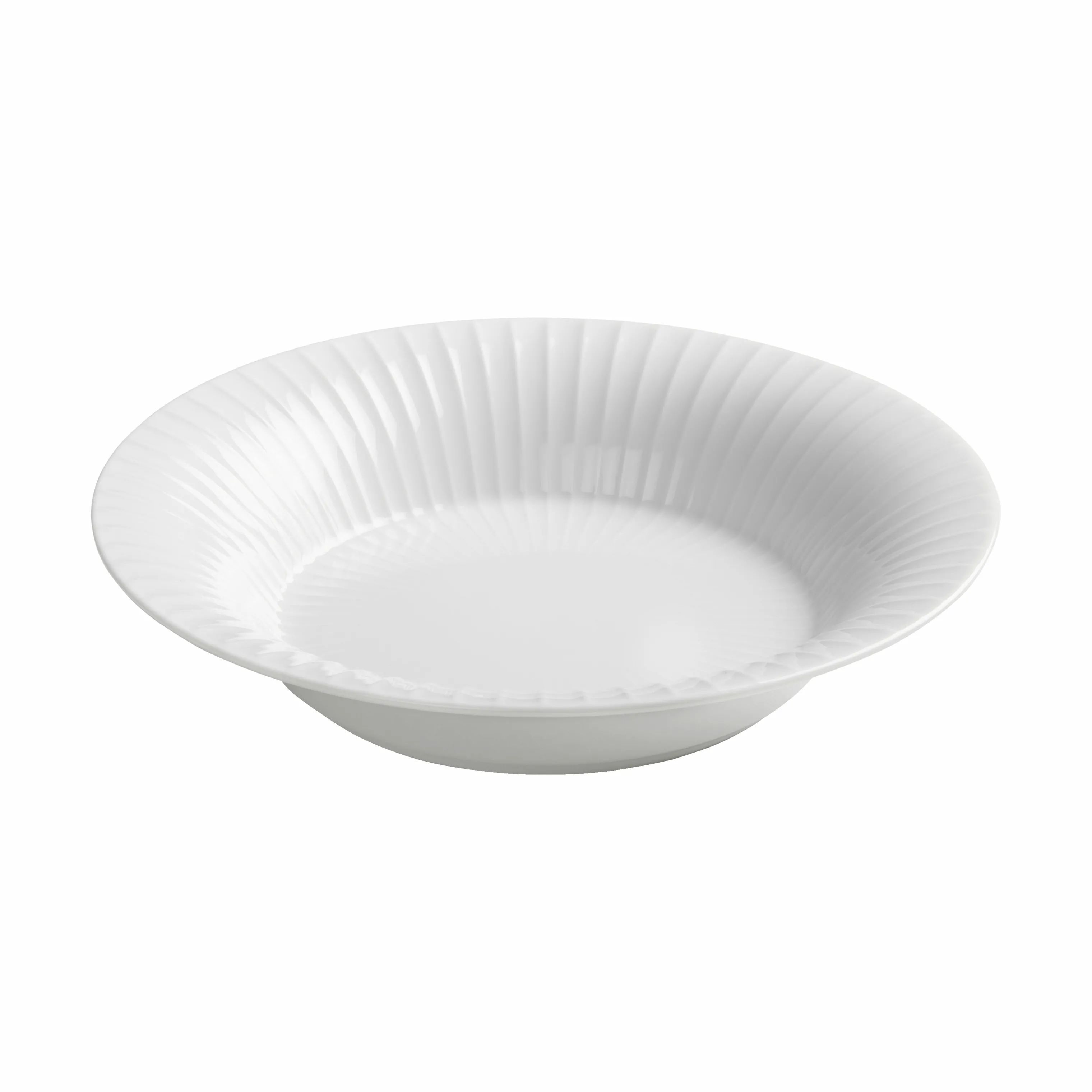 Kähler Dybe tallerkener Hammershøi Dyb Tallerken i Hvid, 21 cm, 1