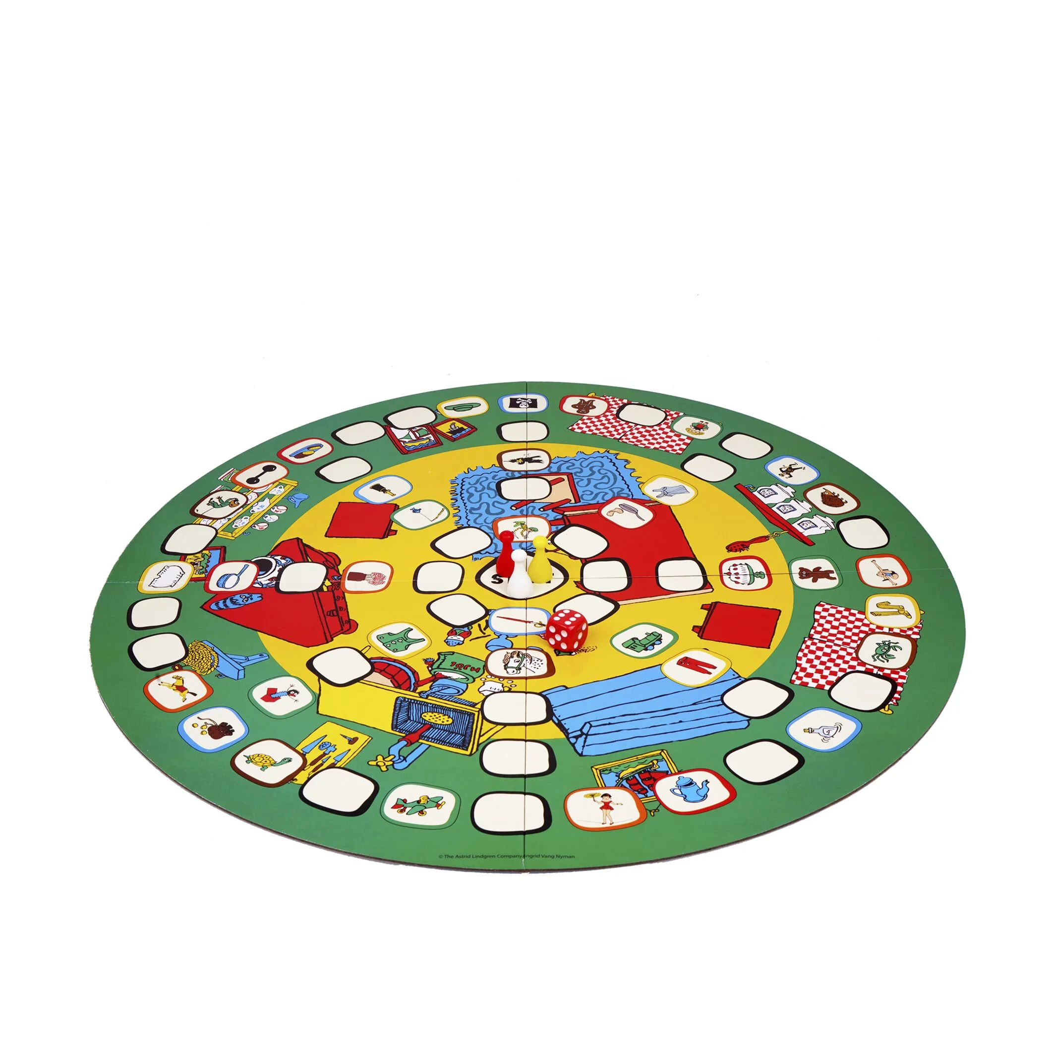 Barbo Toys Spil Pippi Langstrømpe Pippi Langstrømpe Brætspil - Tingfinder i Multifarvet, 4