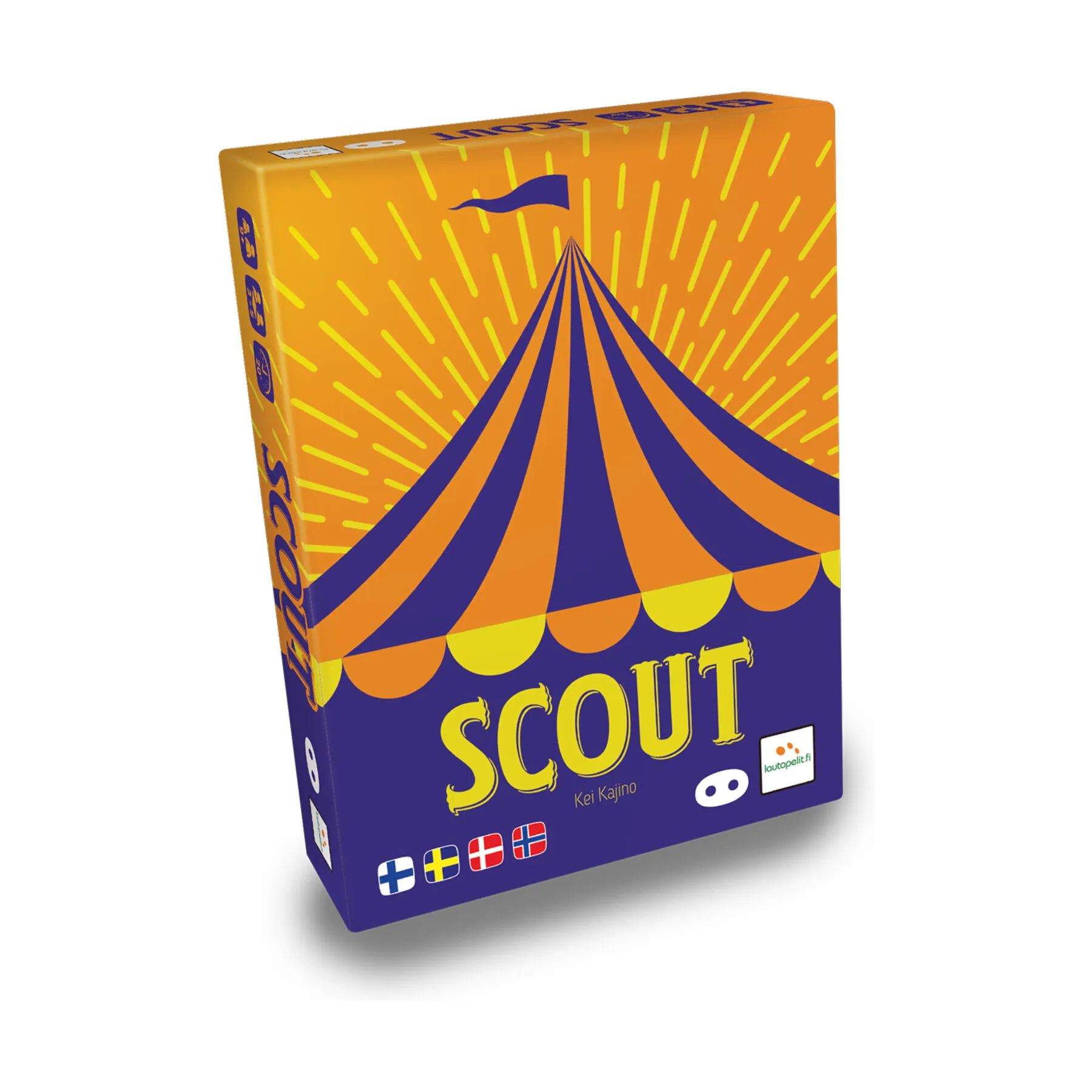 Spilbræt Spil Kortspil - Scout i Multifarvet, 1