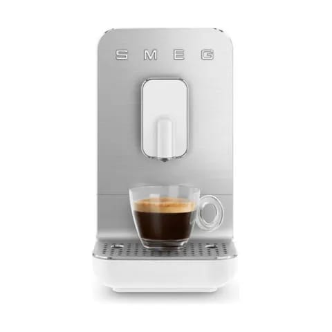 Smeg Espressomaskiner Collezione Automatisk Espressomaskine i Mat hvid, 1