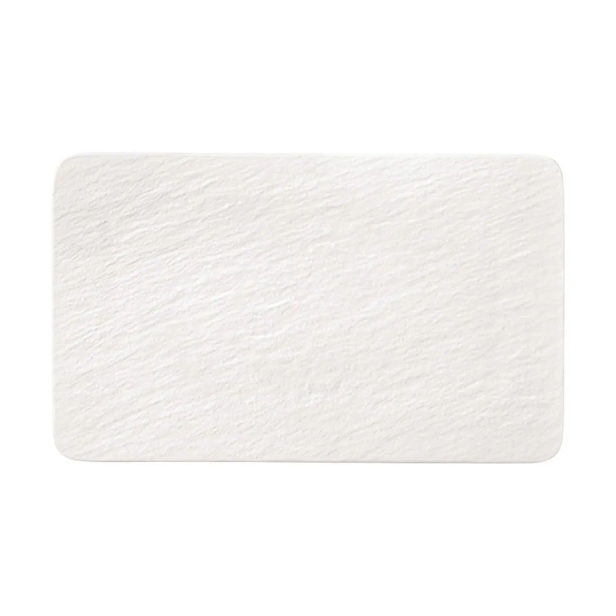 Villeroy & Boch Serveringsfade Manufacture Rock blanc Serveringsfad i B16,9 x L28 cm, 1