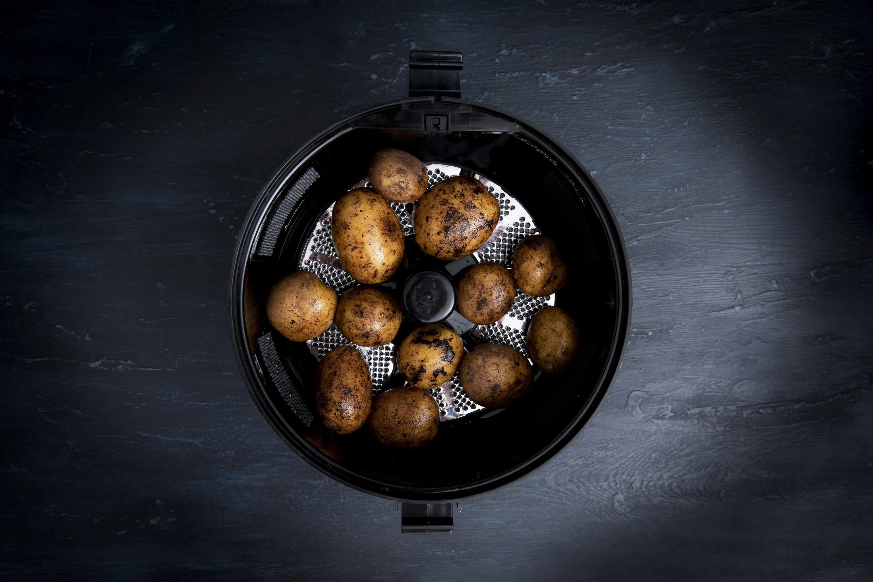 Gastronoma Grøntsags- og kartoffelskrællere Elektrisk Kartoffelskræller i Sort, 2