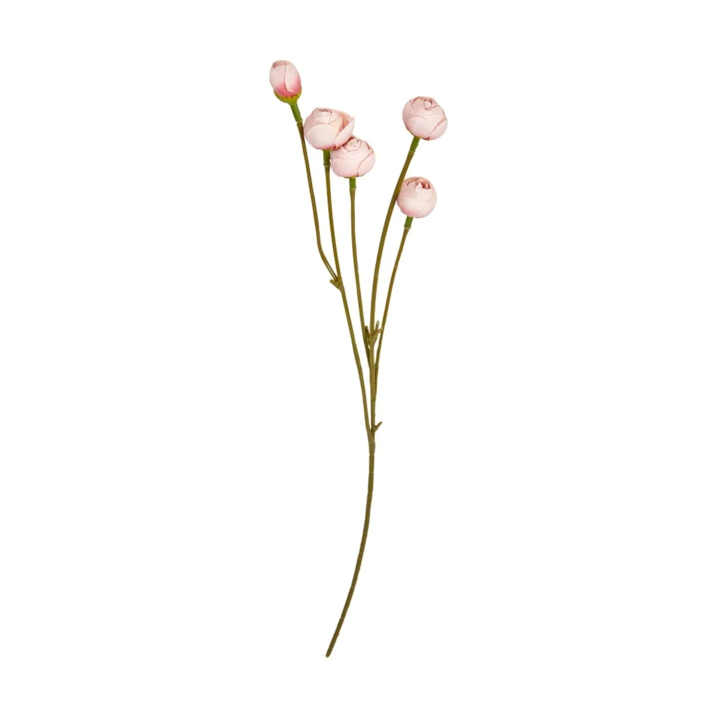 Speedtsberg Kunstige blomster Kunstig Blomst - Ranukel i rosa/grøn, 1