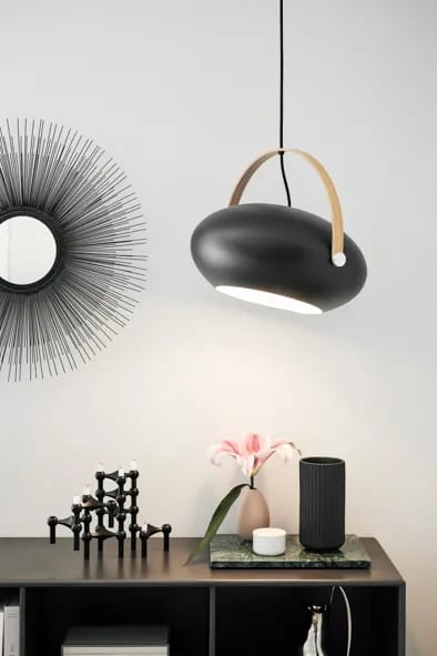 Halo Design Pendler D.C Pendel i sort, 40 cm, 2