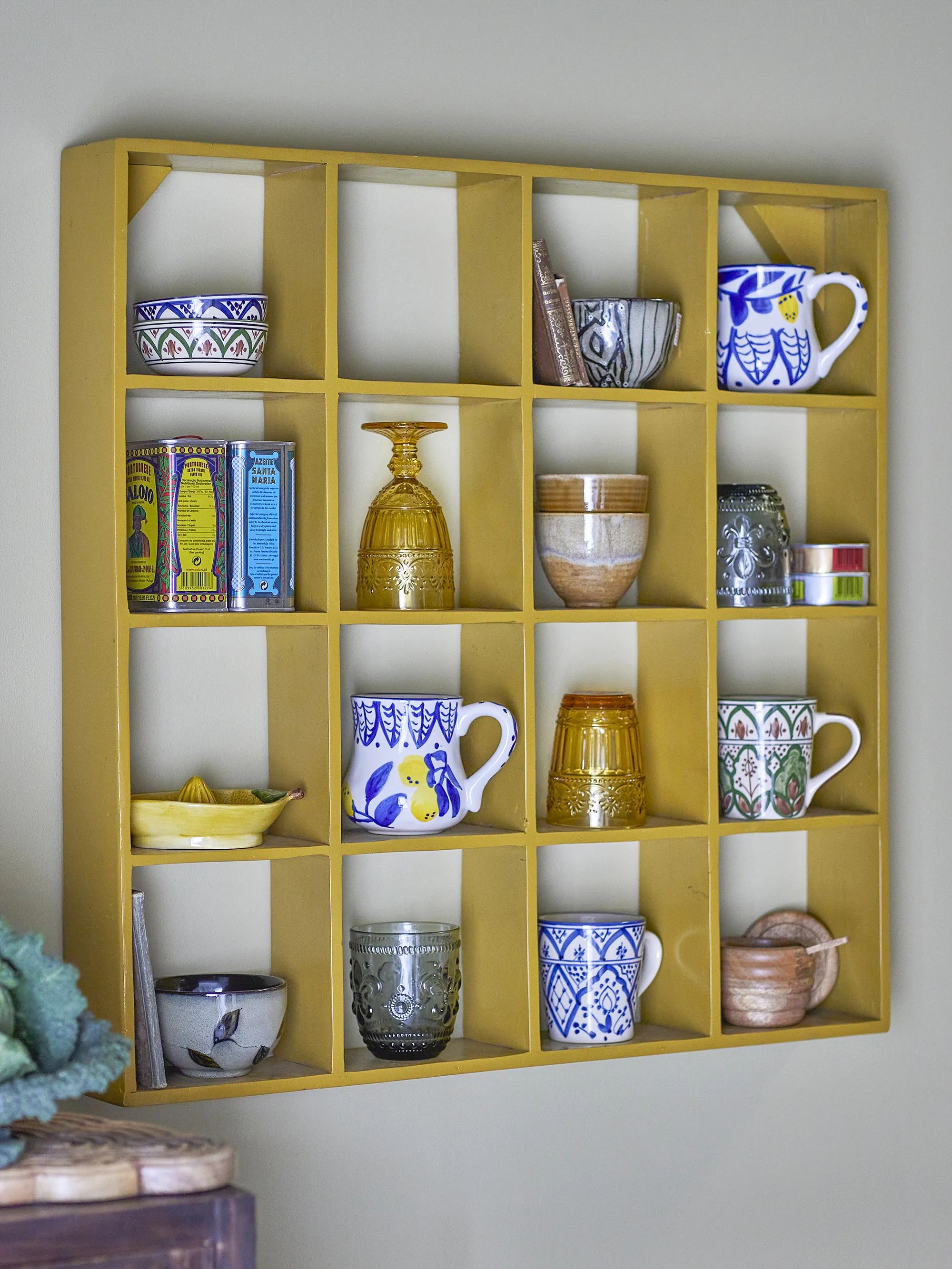 Bloomingville Hylder Bekka Hylde i Gul, 2