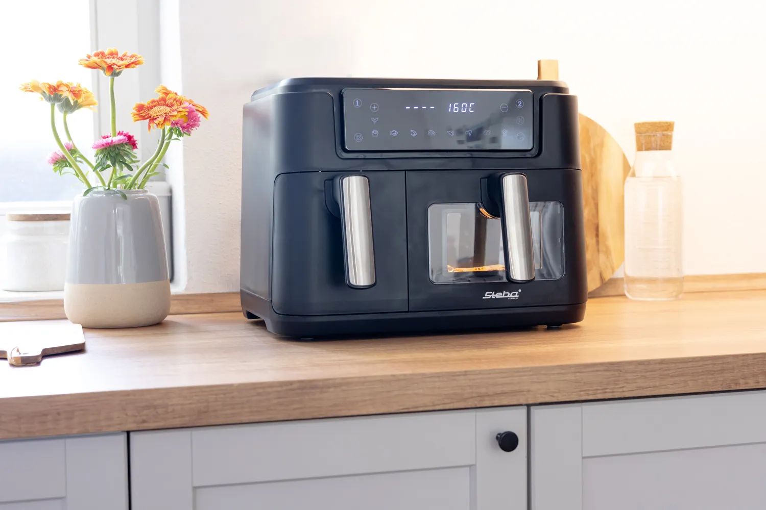 Steba Airfryers Duo Airfryer i Sort, 2