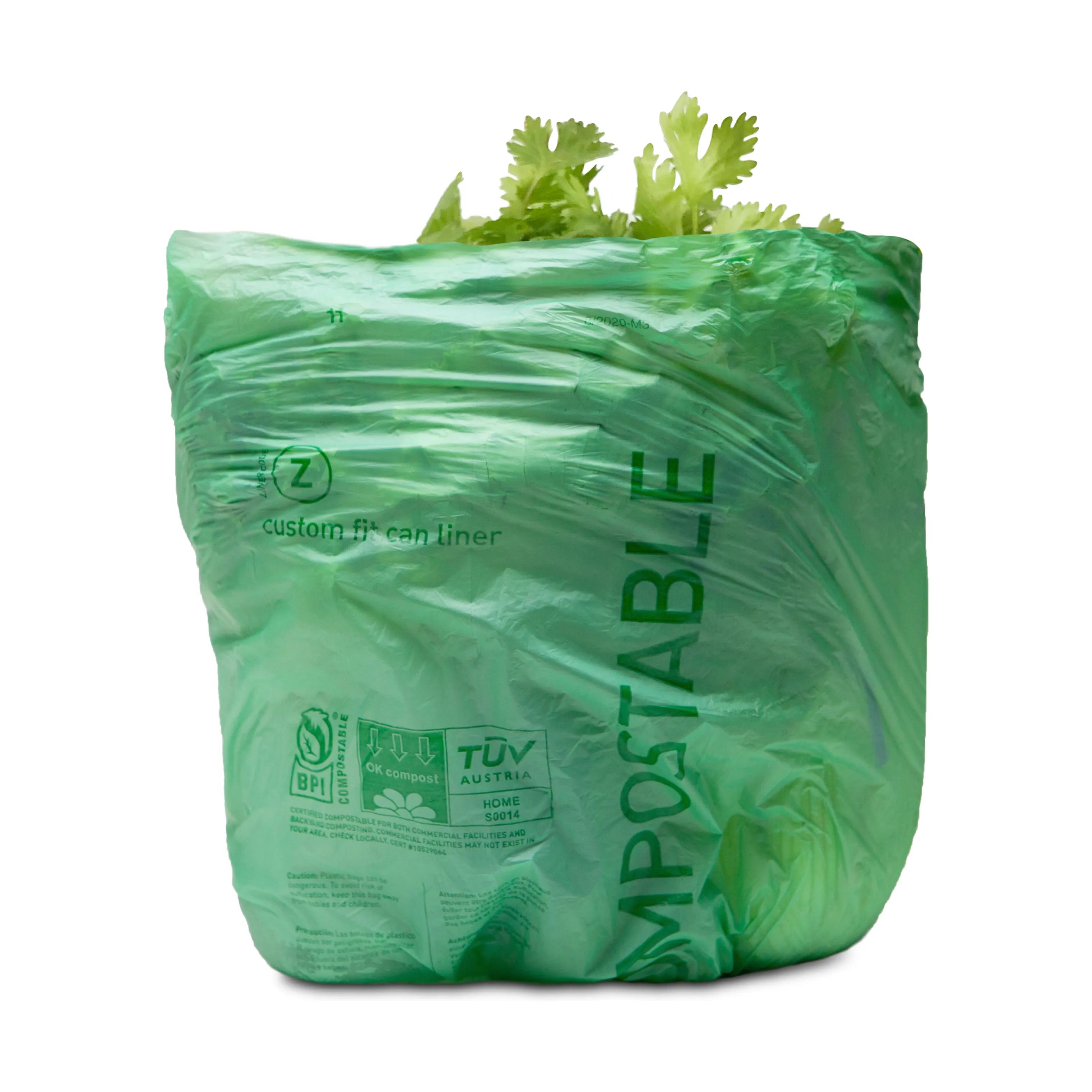 Simplehuman Affaldsposer Kompost affaldsposer kode Z - 30 stk. i Grøn, 2