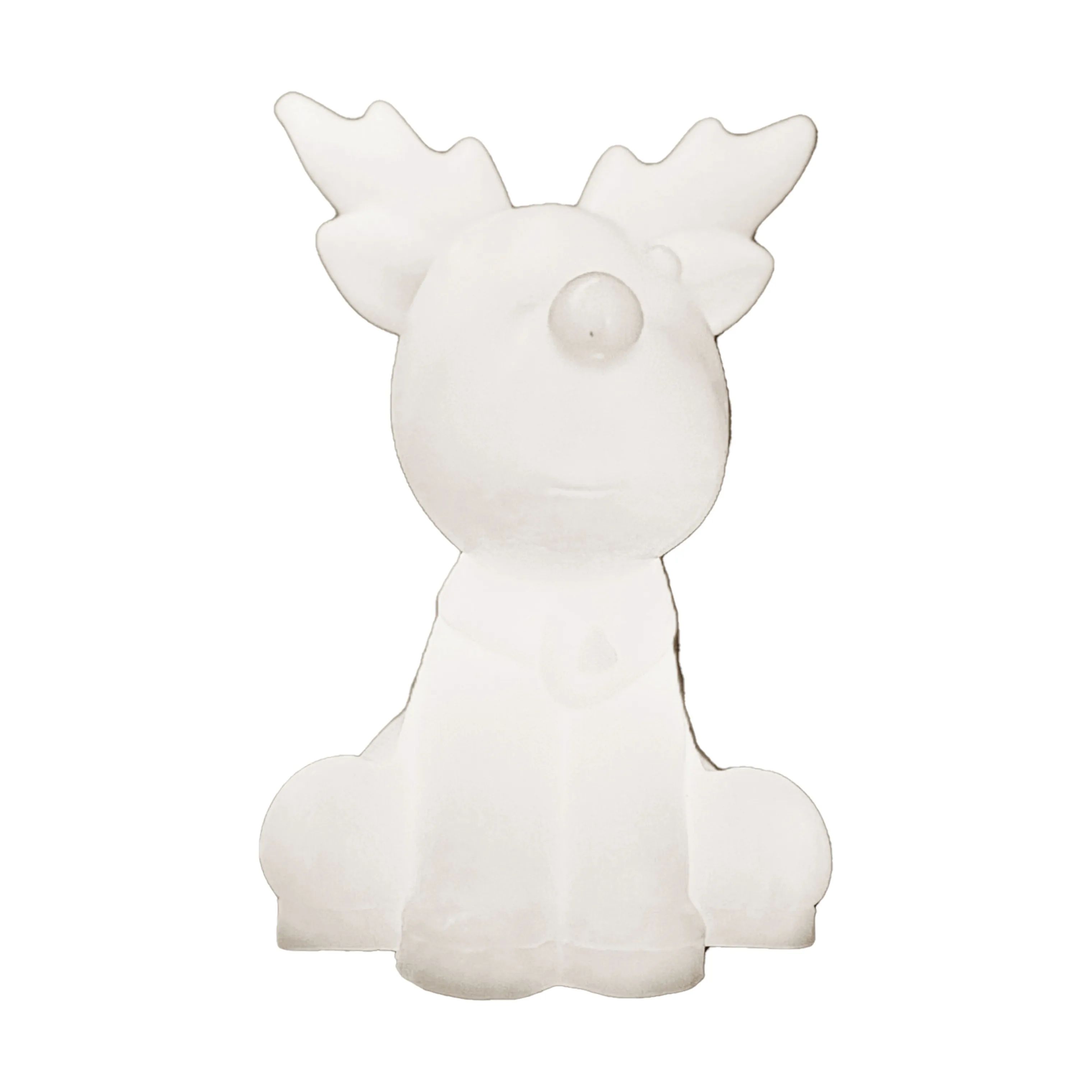 Sirius Julefigurer Naja Rensdyr - 2 stk. i Hvid, 3