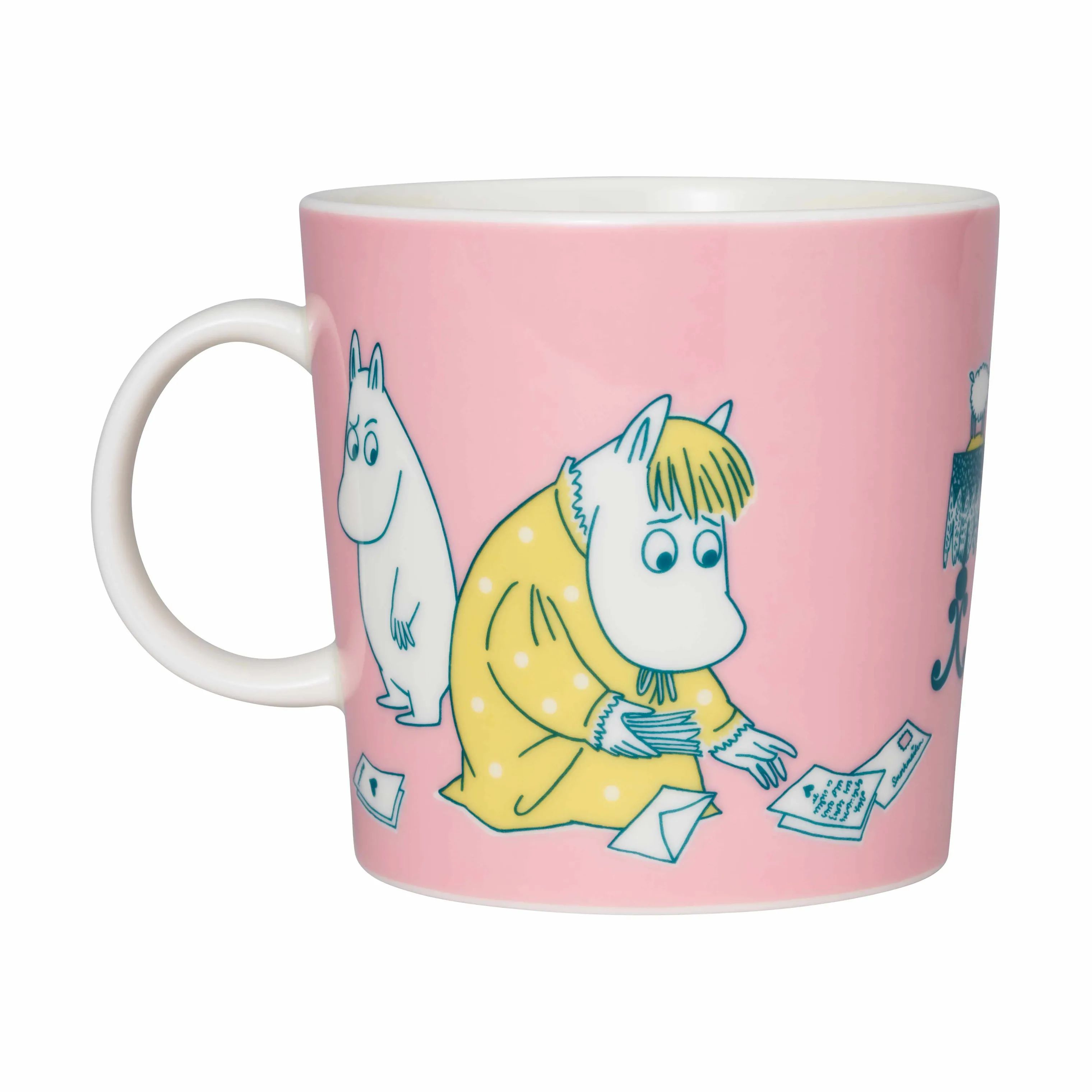 Moomin Arabia Krus og kopper med hank ABC Krus - Y i Y, 2