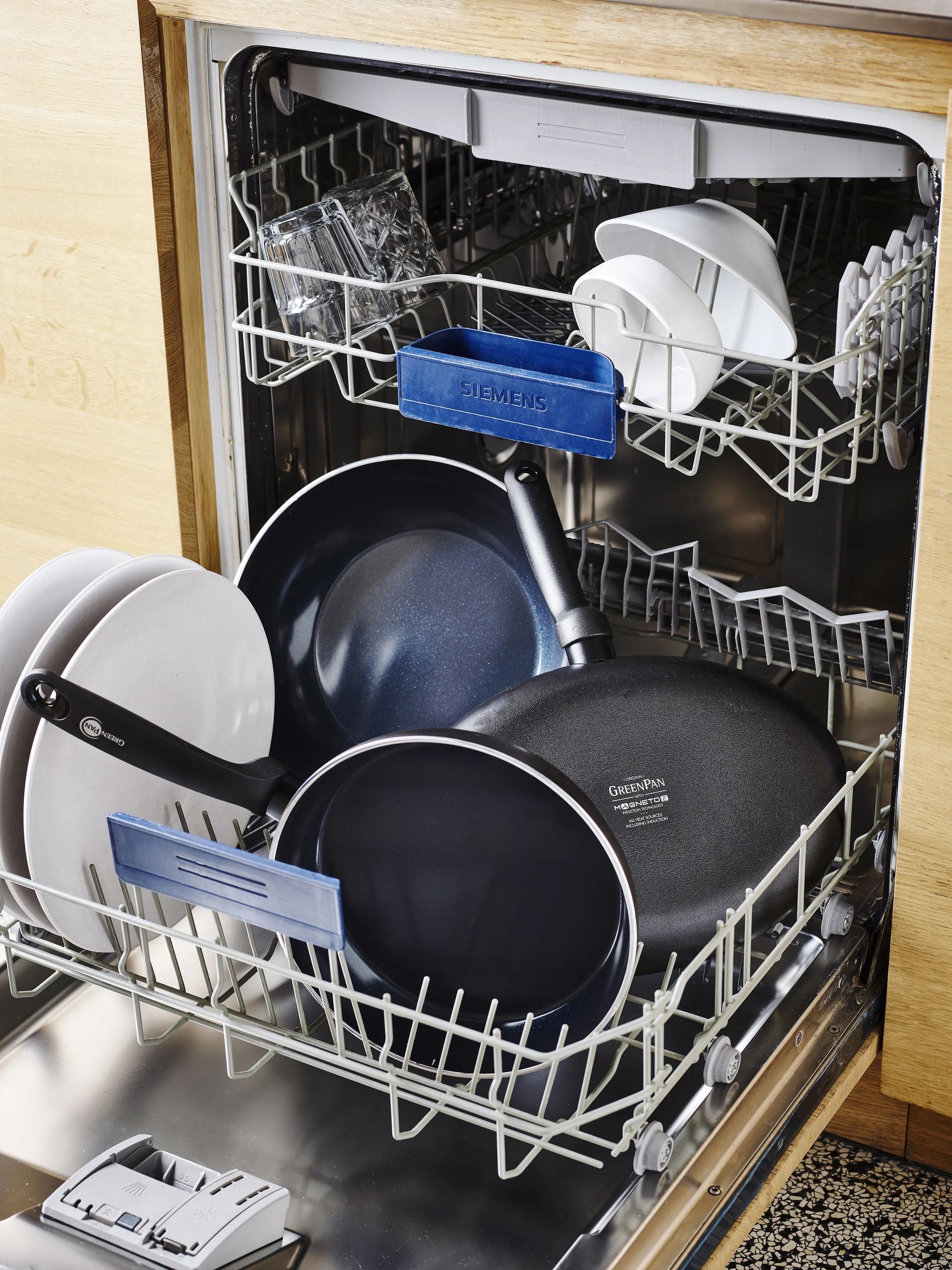 Greenpan Stegepander Torino Pande i Sort, 30 cm, 3