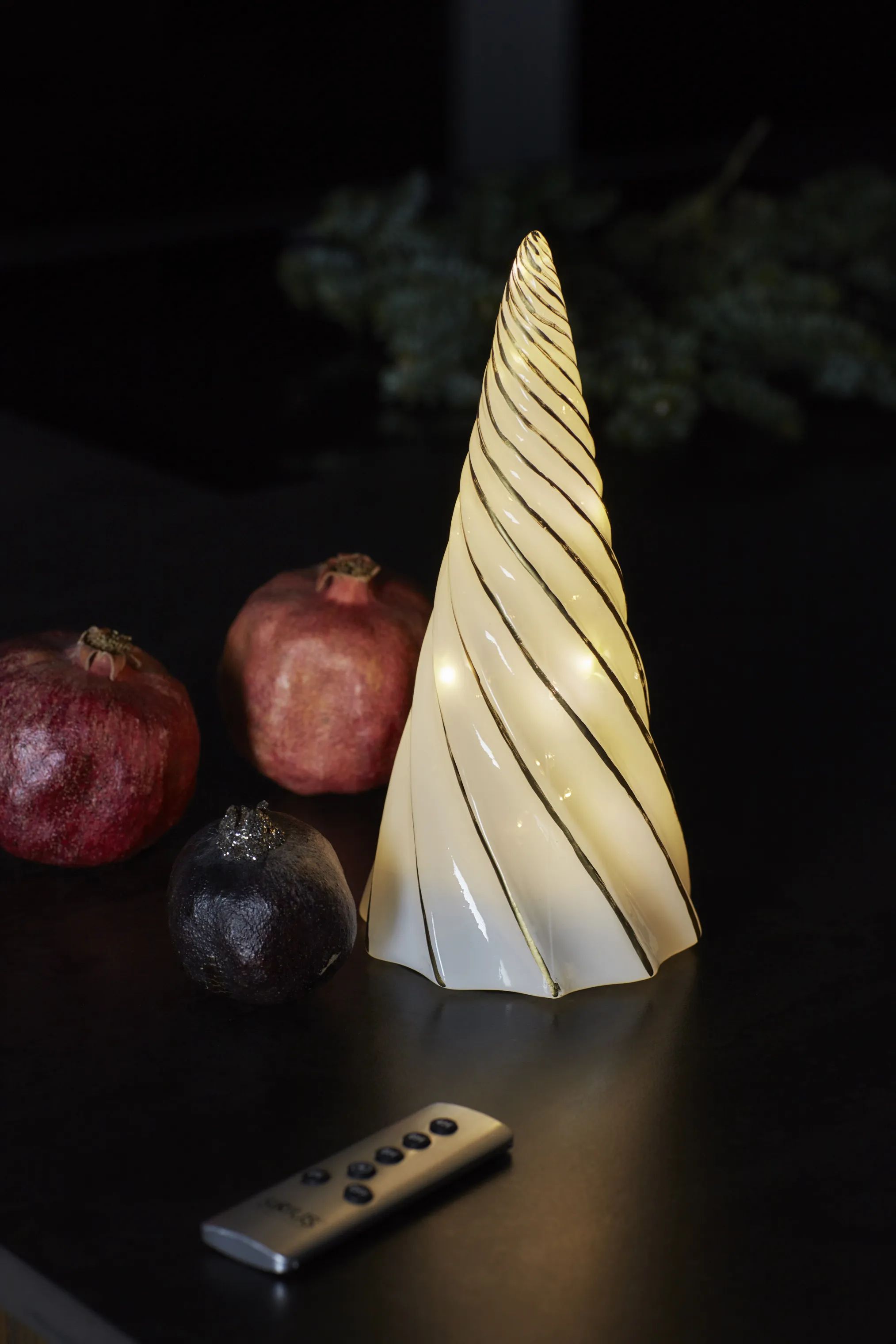 Sirius LED-lys Vilma LED Juletræ i Grøn, 23,5 cm, 2