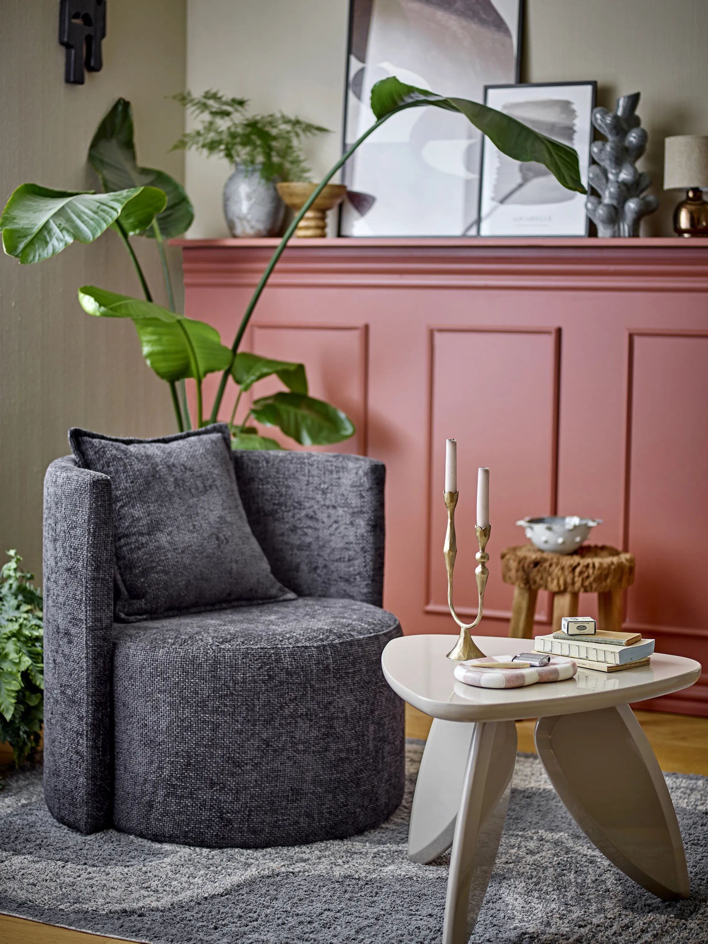 Bloomingville Loungestole Morris Loungestol i Grå, 2