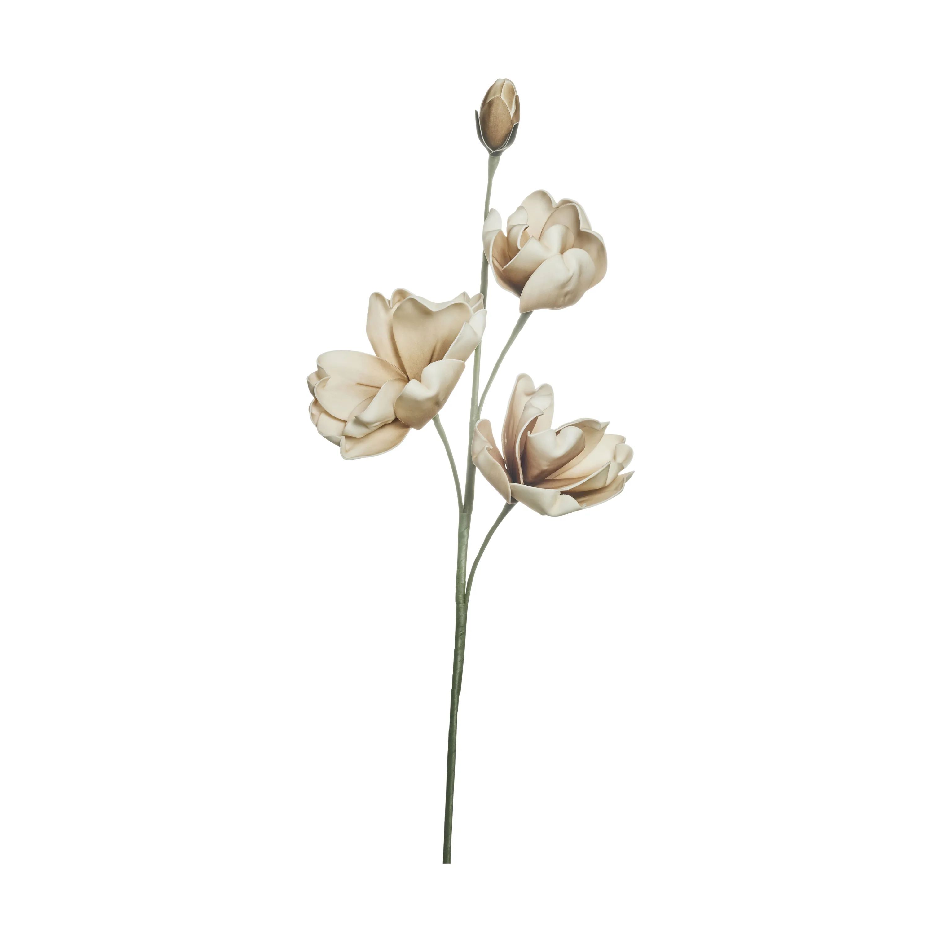 Lene Bjerre Kunstige blomster Happia dekorationsblomst i sand, 17 cm, 1