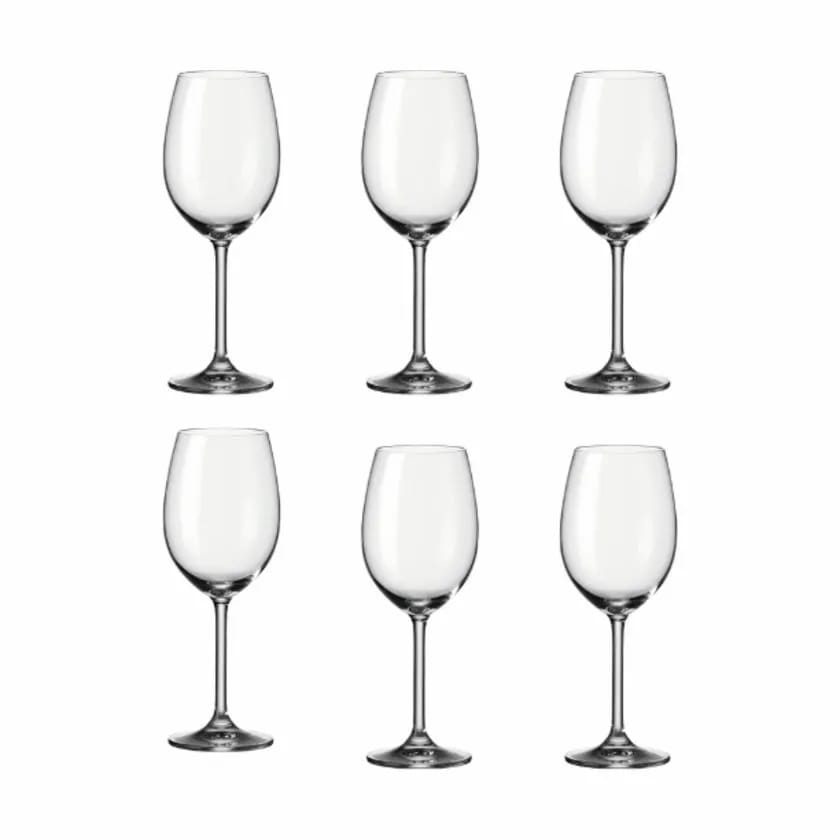 Leonardo Rødvinsglas Daily Rødvinsglas - 6 stk. i Klar, 1