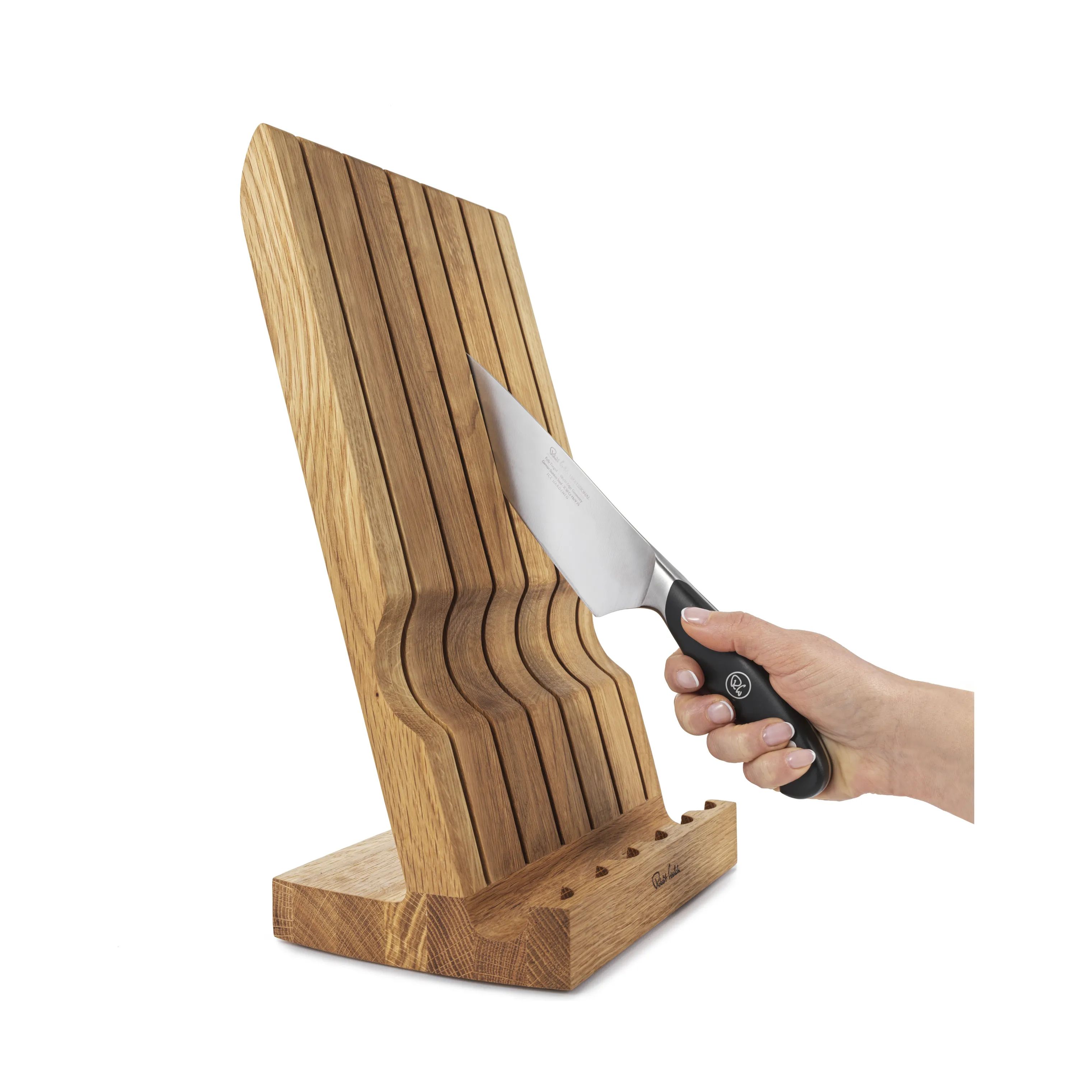 Robert Welch Knivblokke med knive Professional Knivblok - 7 dele i natur/sort, 4